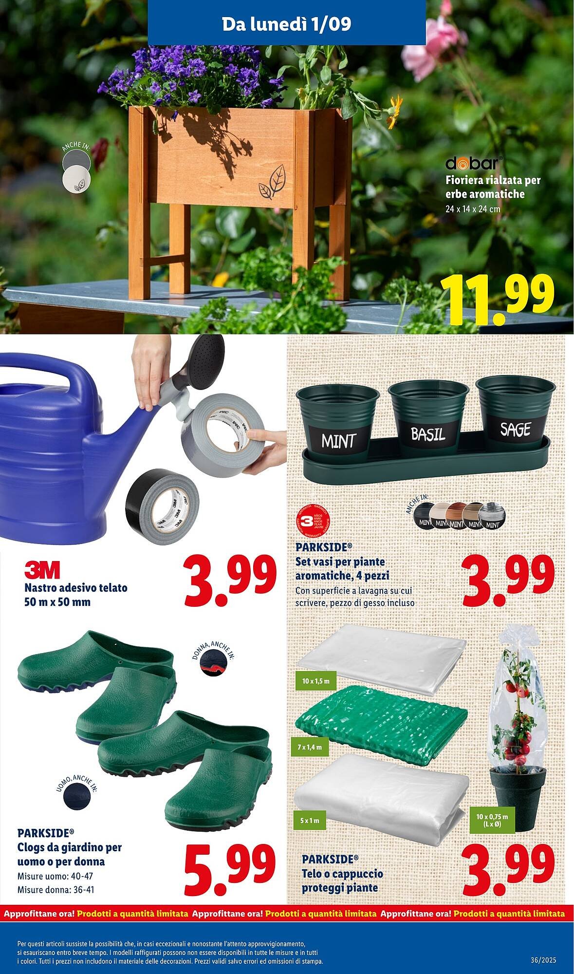 Volantino Lidl (2025-09-01 - 2025-09-07)