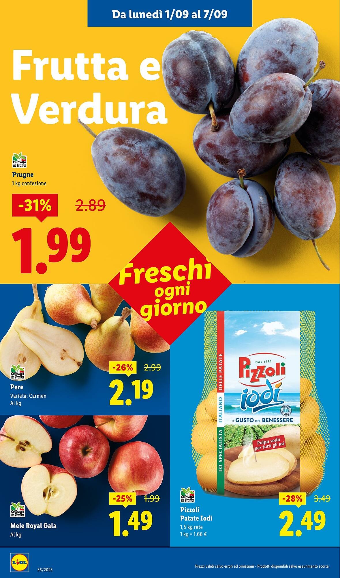 Volantino Lidl (2025-09-01 - 2025-09-07)