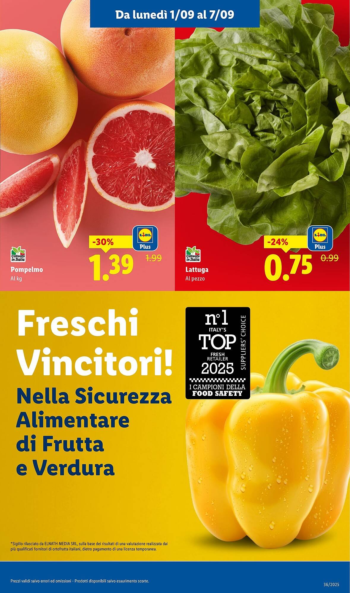 Volantino Lidl (2025-09-01 - 2025-09-07)