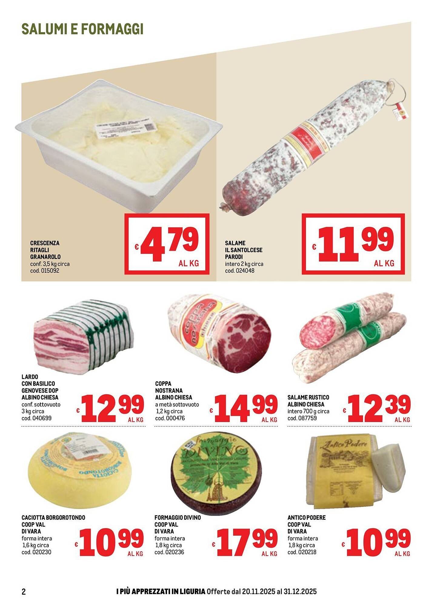 Volantino Metro (2025-11-20 - 2025-12-31)