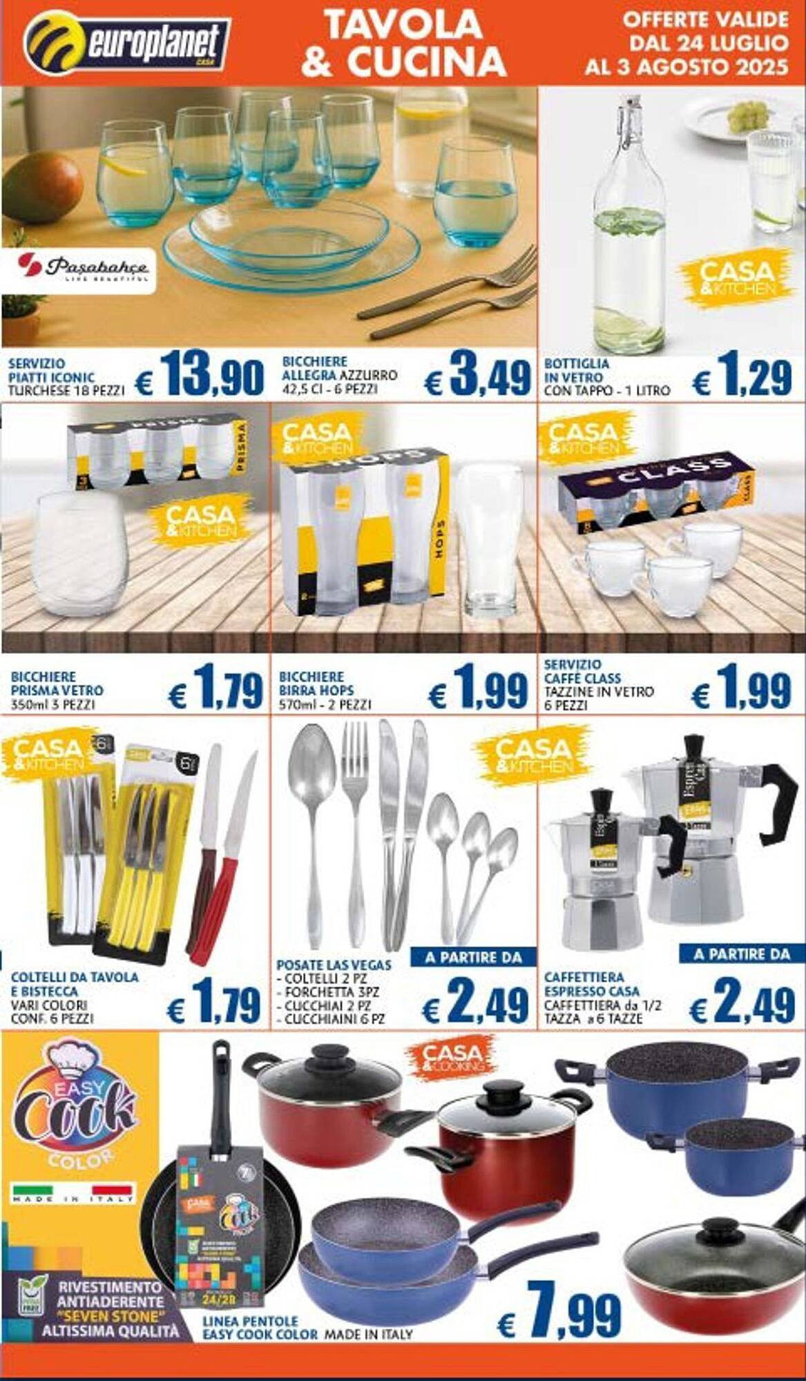 Volantino Europlanet Casa (2025-07-24 - 2025-08-03)