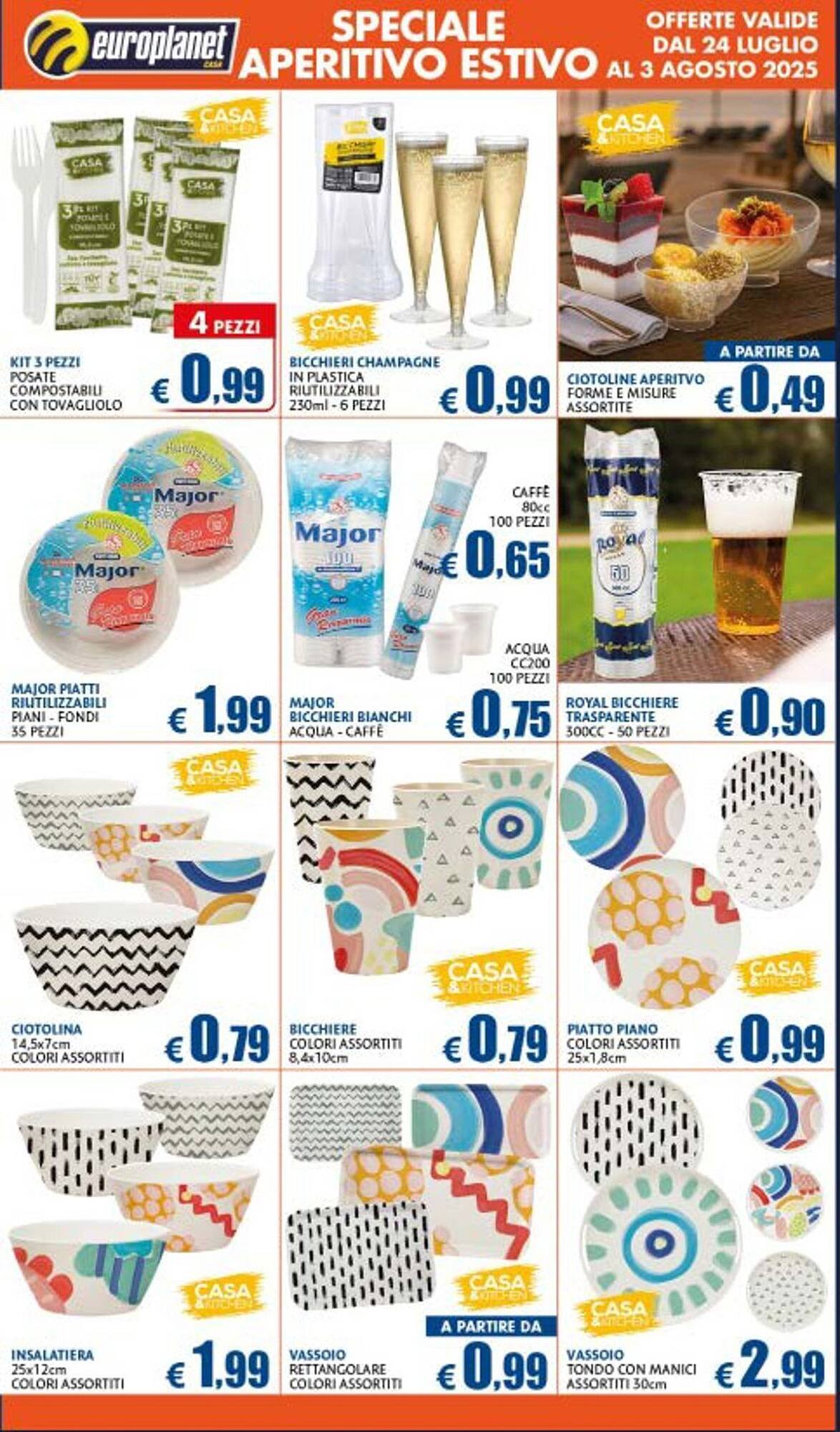 Volantino Europlanet Casa (2025-07-24 - 2025-08-03)