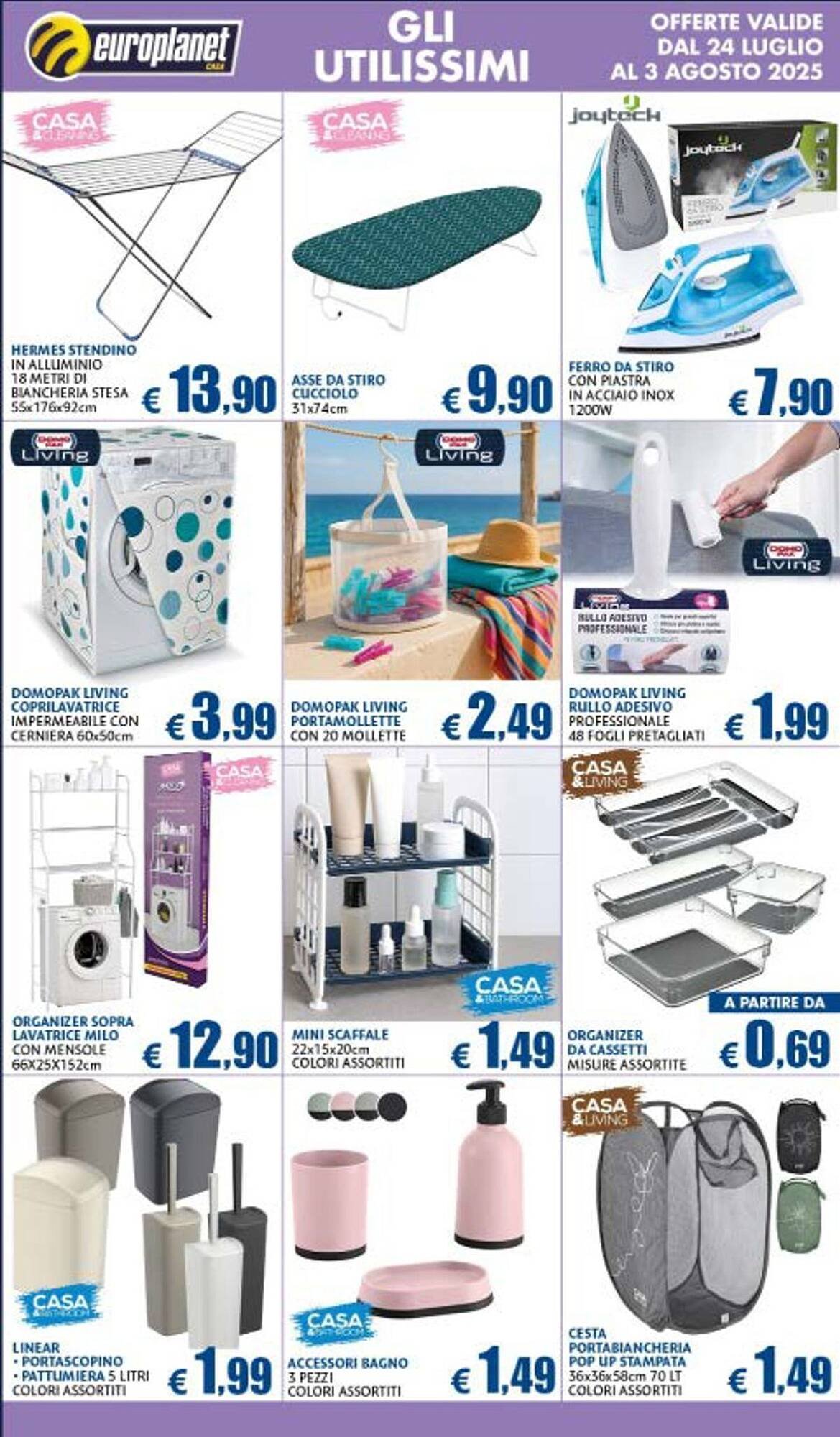 Volantino Europlanet Casa (2025-07-24 - 2025-08-03)