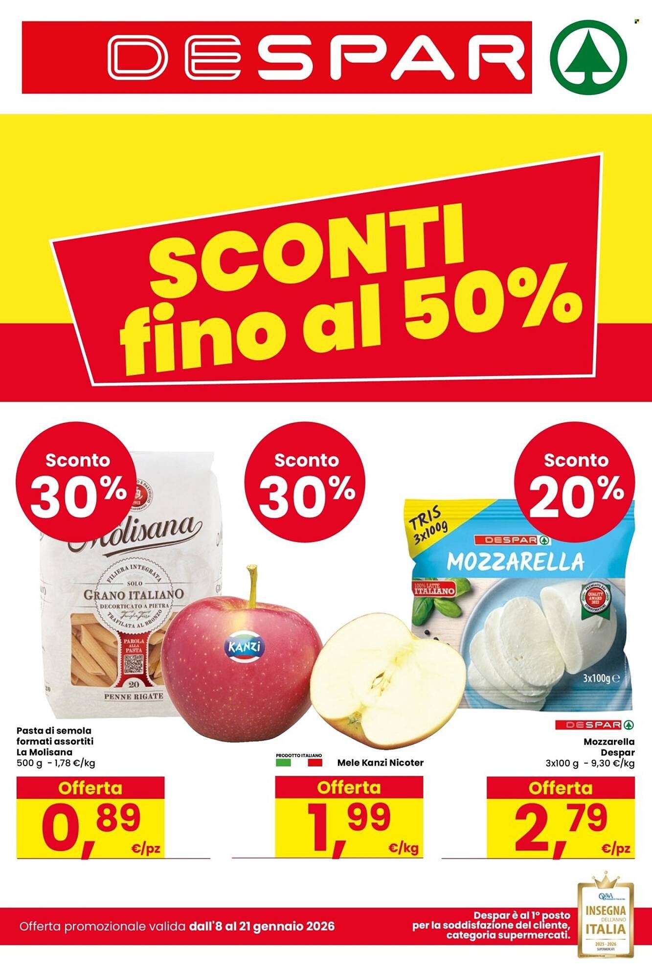 Volantino Despar (2026-01-08 - 2026-01-21)