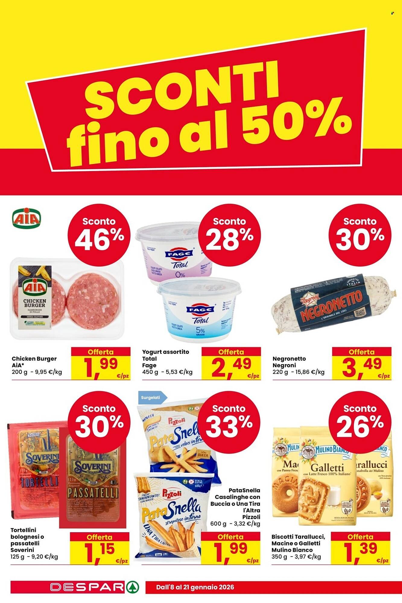 Volantino Despar (2026-01-08 - 2026-01-21)