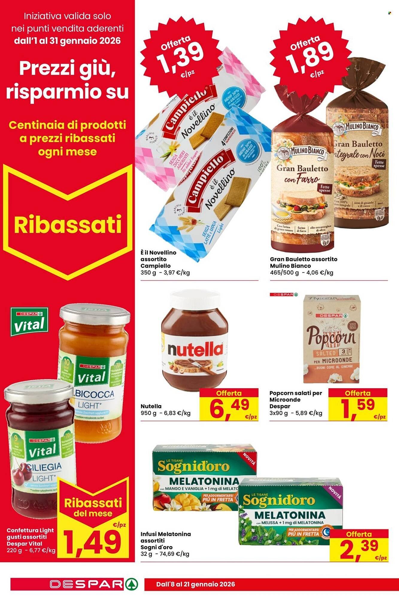 Volantino Despar (2026-01-08 - 2026-01-21)
