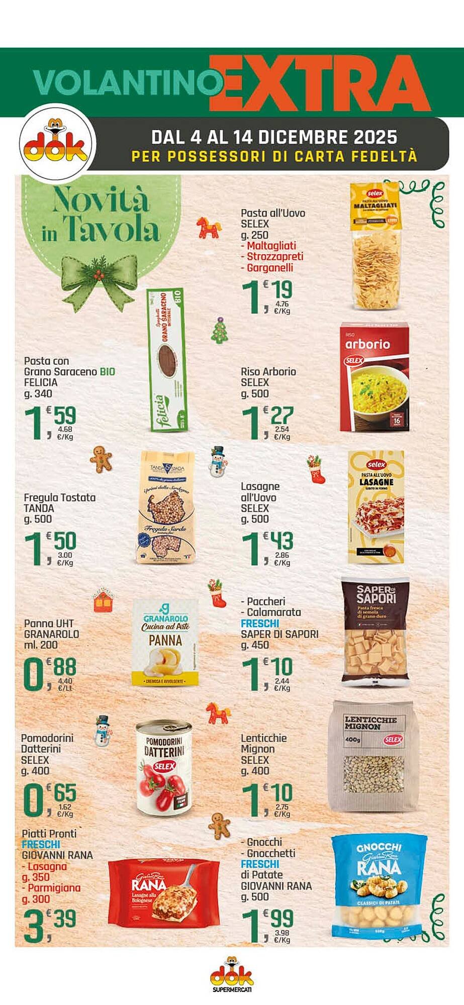 Volantino Supermercati Dok (2025-12-04 - 2025-12-14)