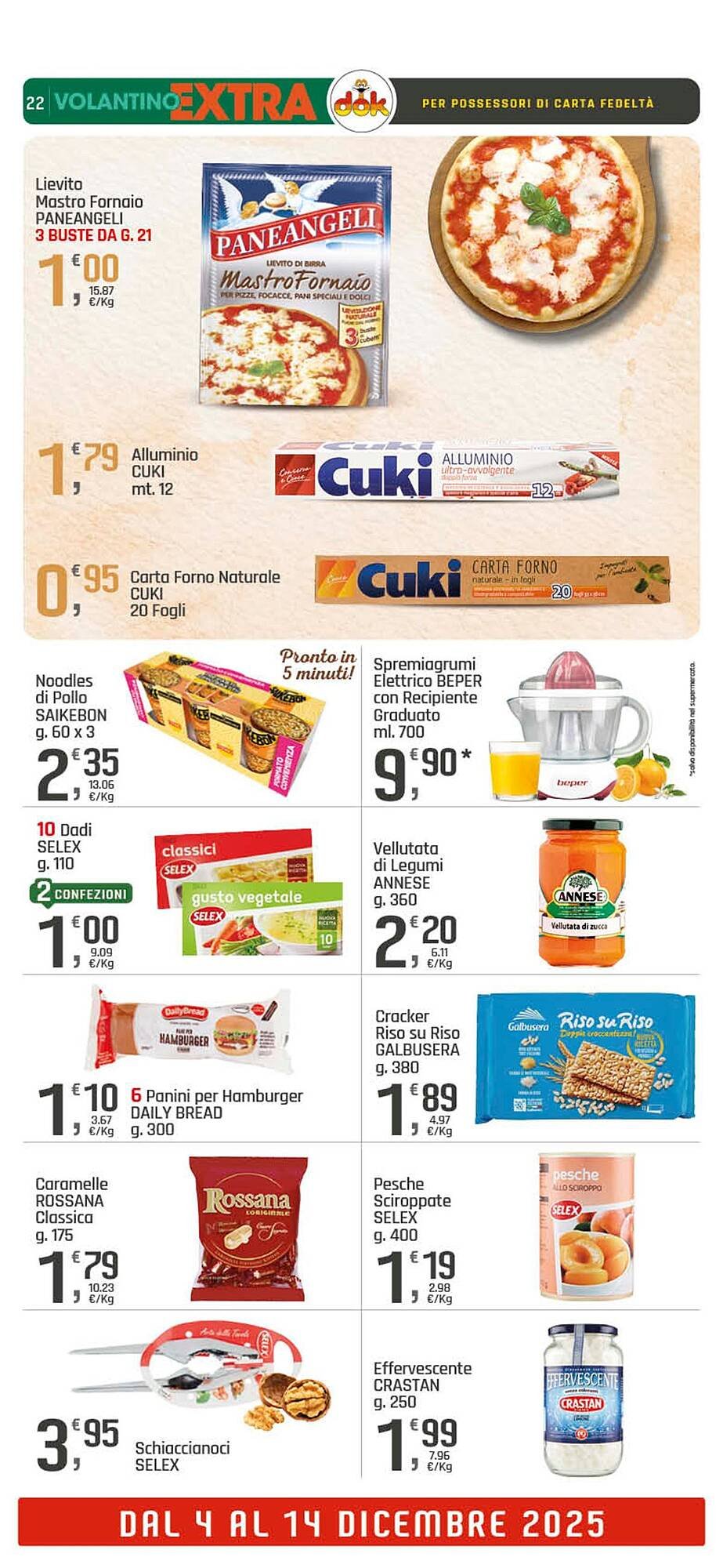 Volantino Supermercati Dok (2025-12-04 - 2025-12-14)