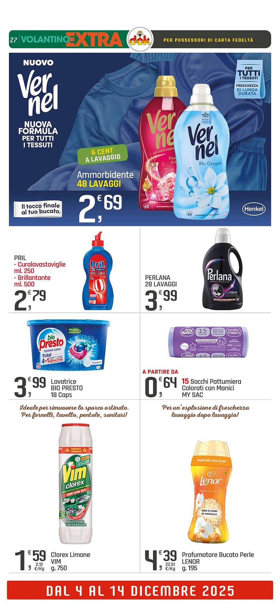 Volantino Supermercati Dok (2025-12-04 - 2025-12-14)