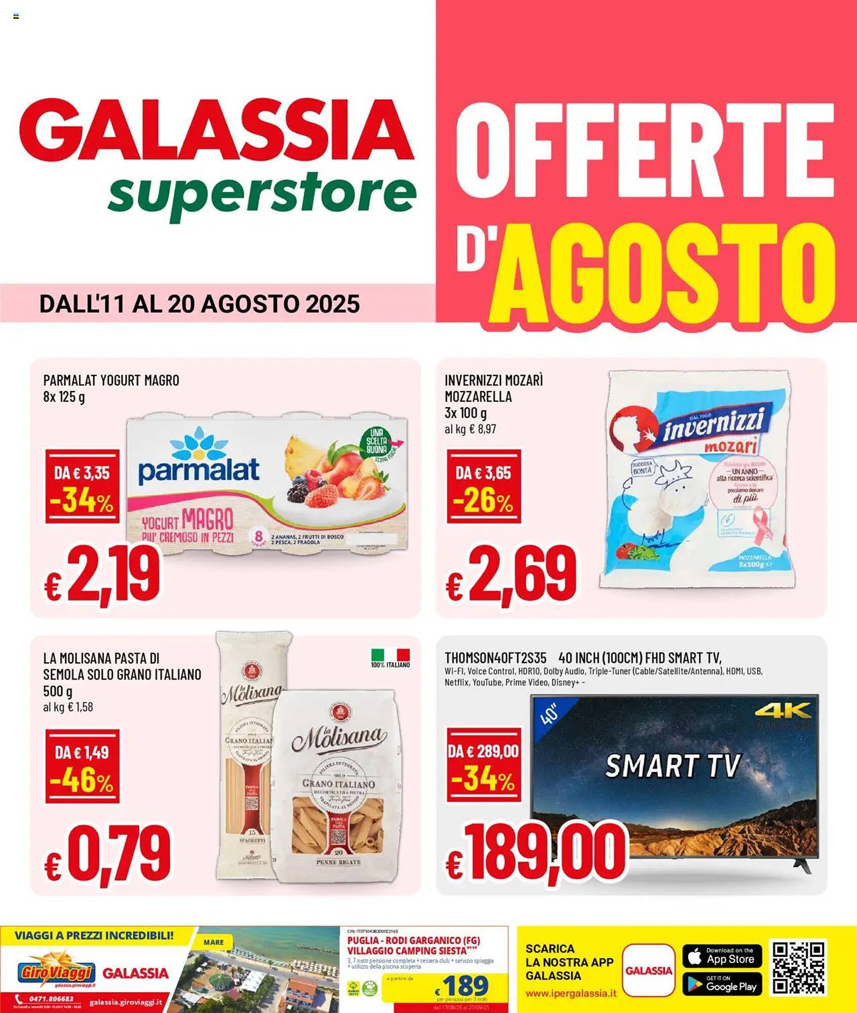 Volantino Galassia (2025-08-11 - 2025-08-20)