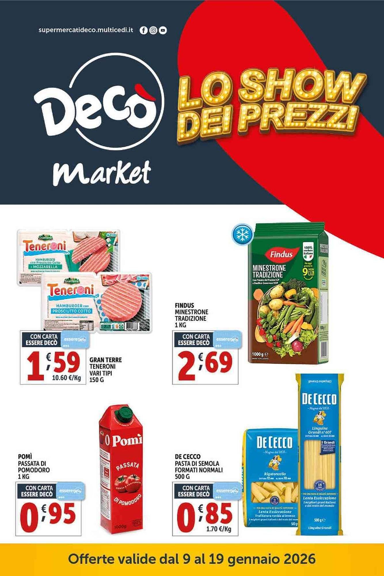 Volantino Deco Market (2026-01-09 - 2026-01-19)