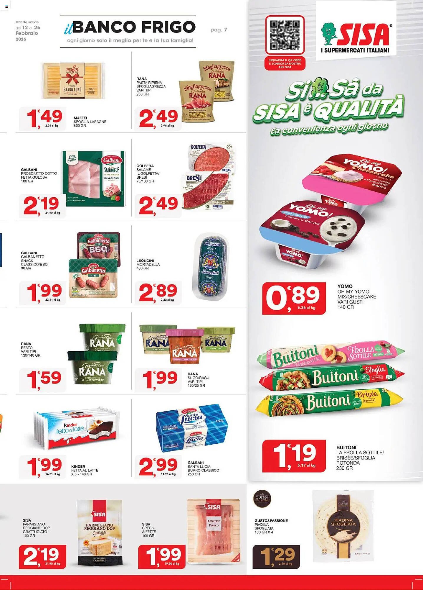 Volantino Sisa (2026-02-12 - 2026-02-25)