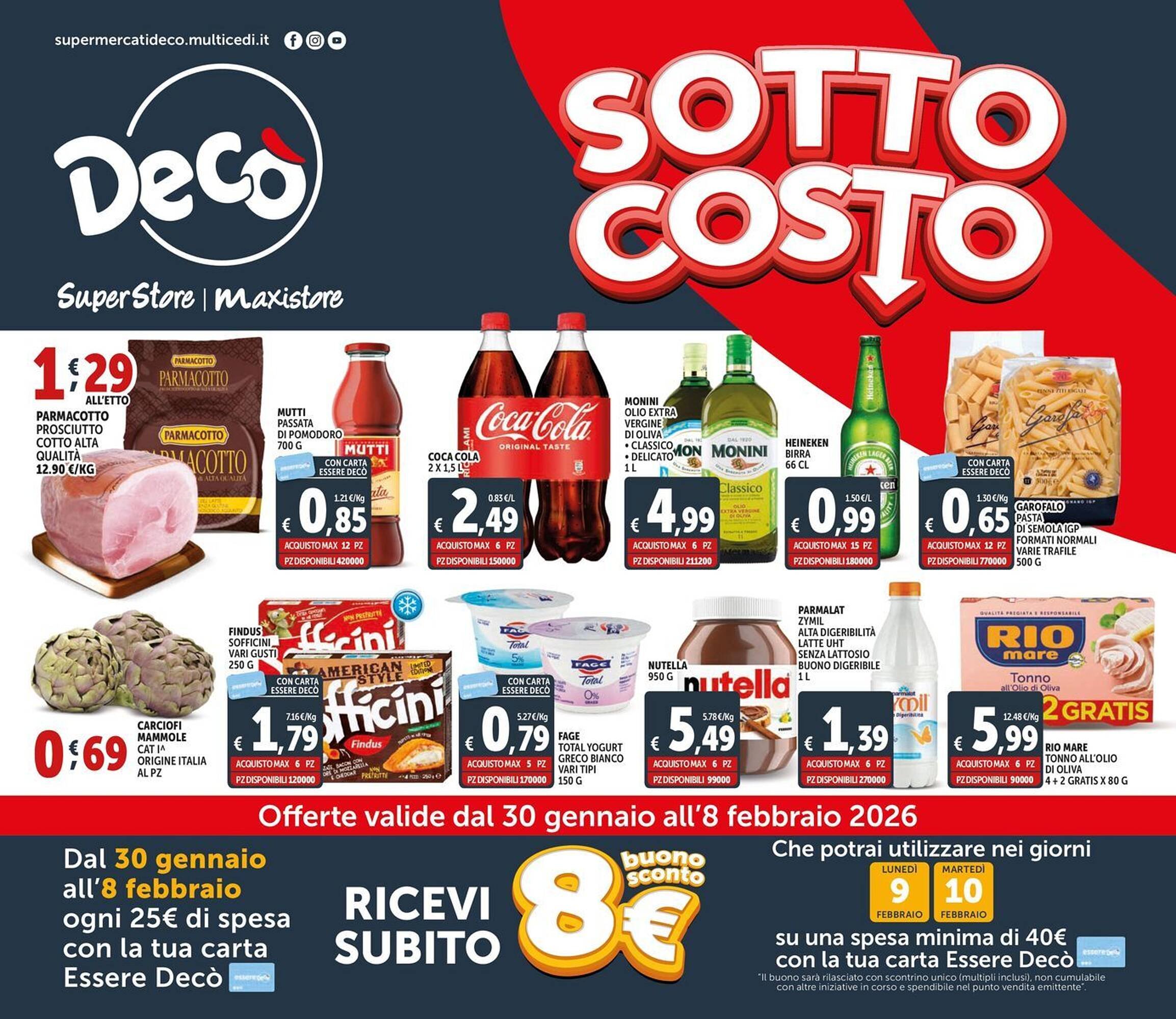 Volantino Deco Market (2026-01-30 - 2026-02-08)
