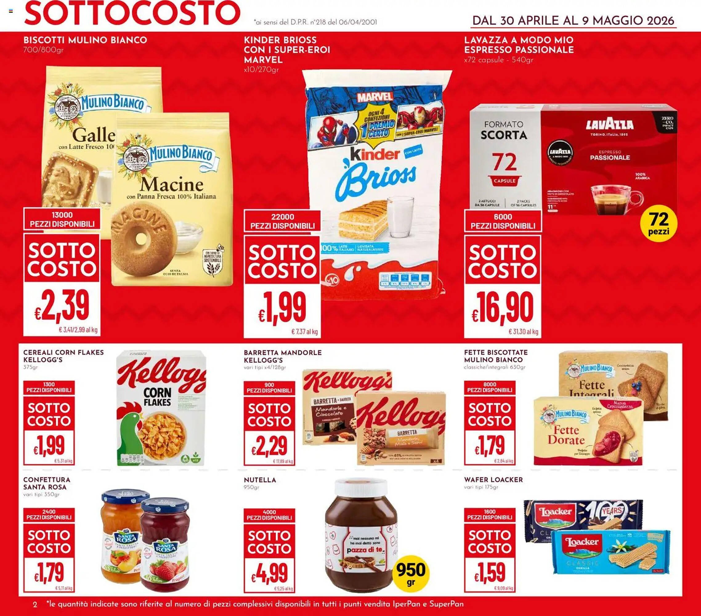 Volantino Pan (2026-04-30 - 2026-05-09)