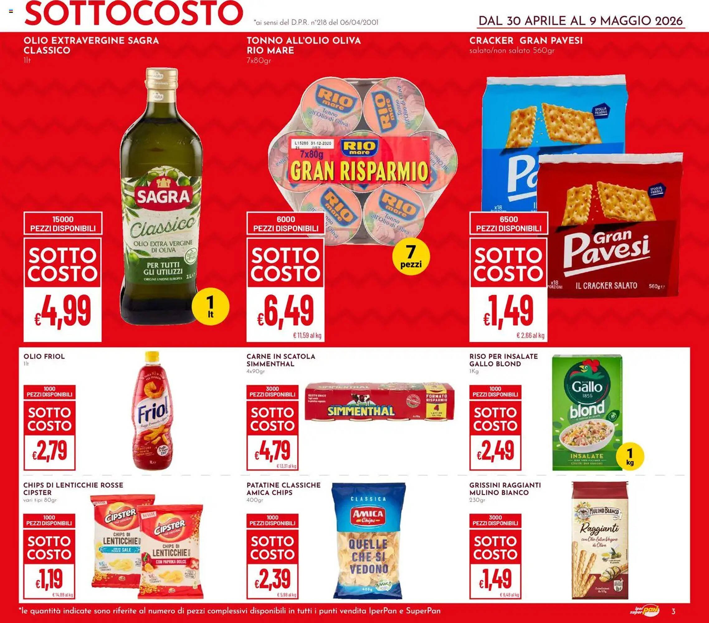 Volantino Pan (2026-04-30 - 2026-05-09)