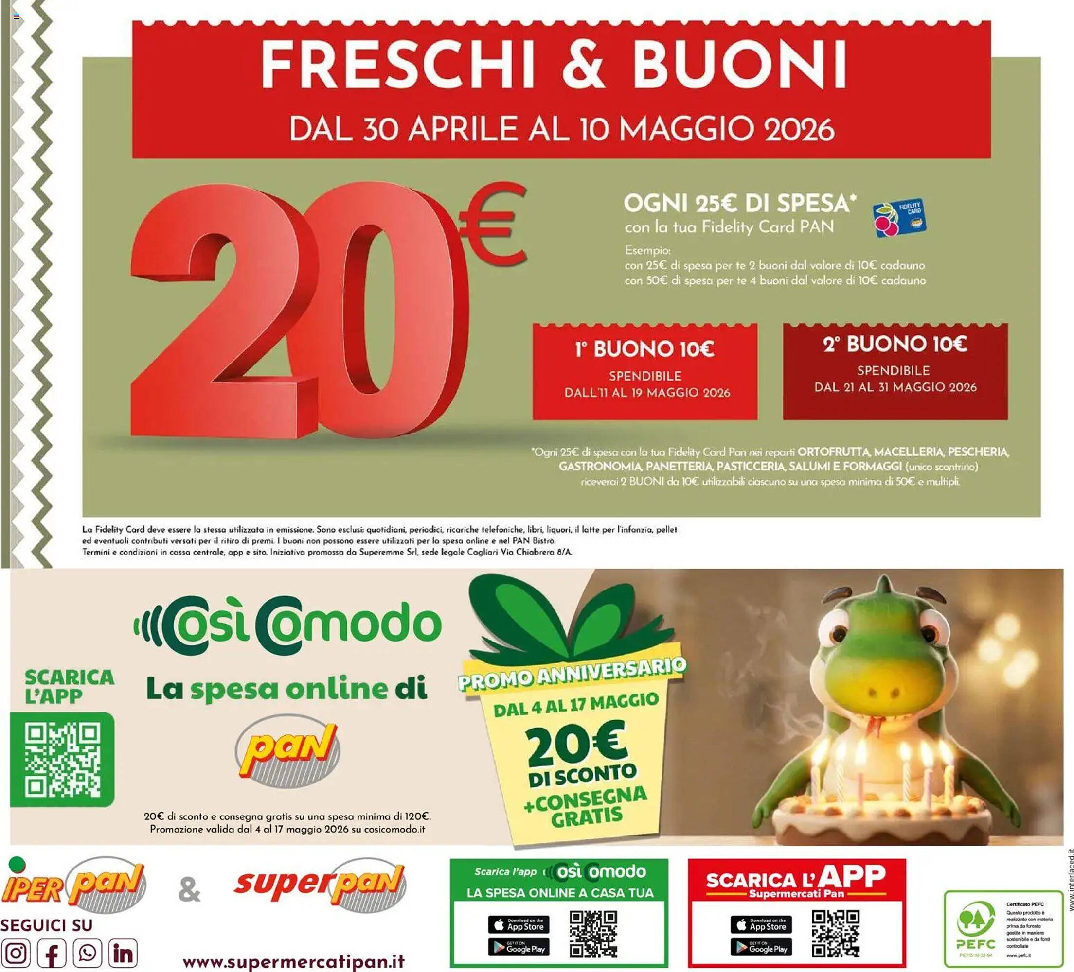 Volantino Pan (2026-04-30 - 2026-05-09)