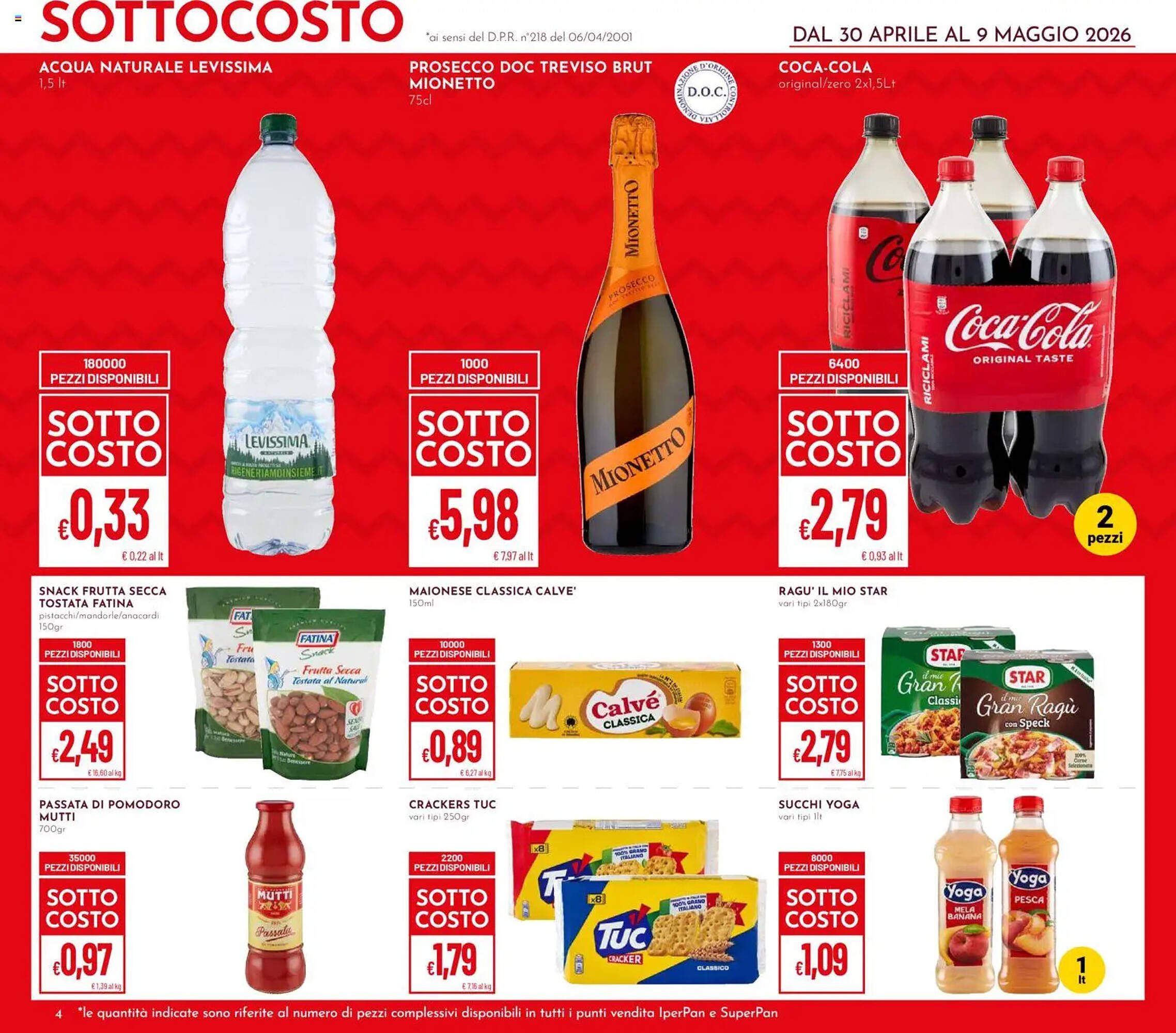 Volantino Pan (2026-04-30 - 2026-05-09)