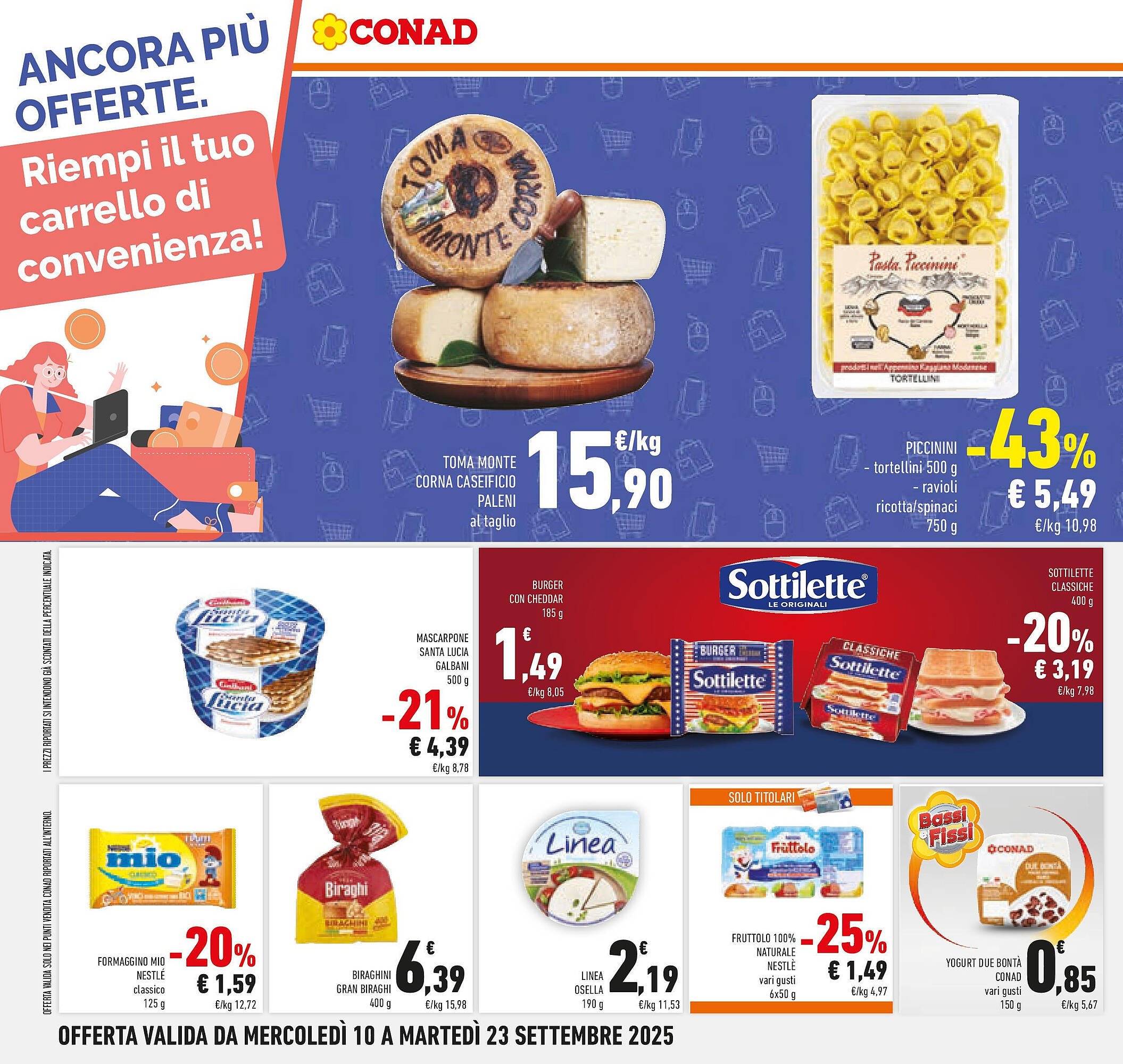 Volantino Conad (2025-09-09 - 2025-09-23)