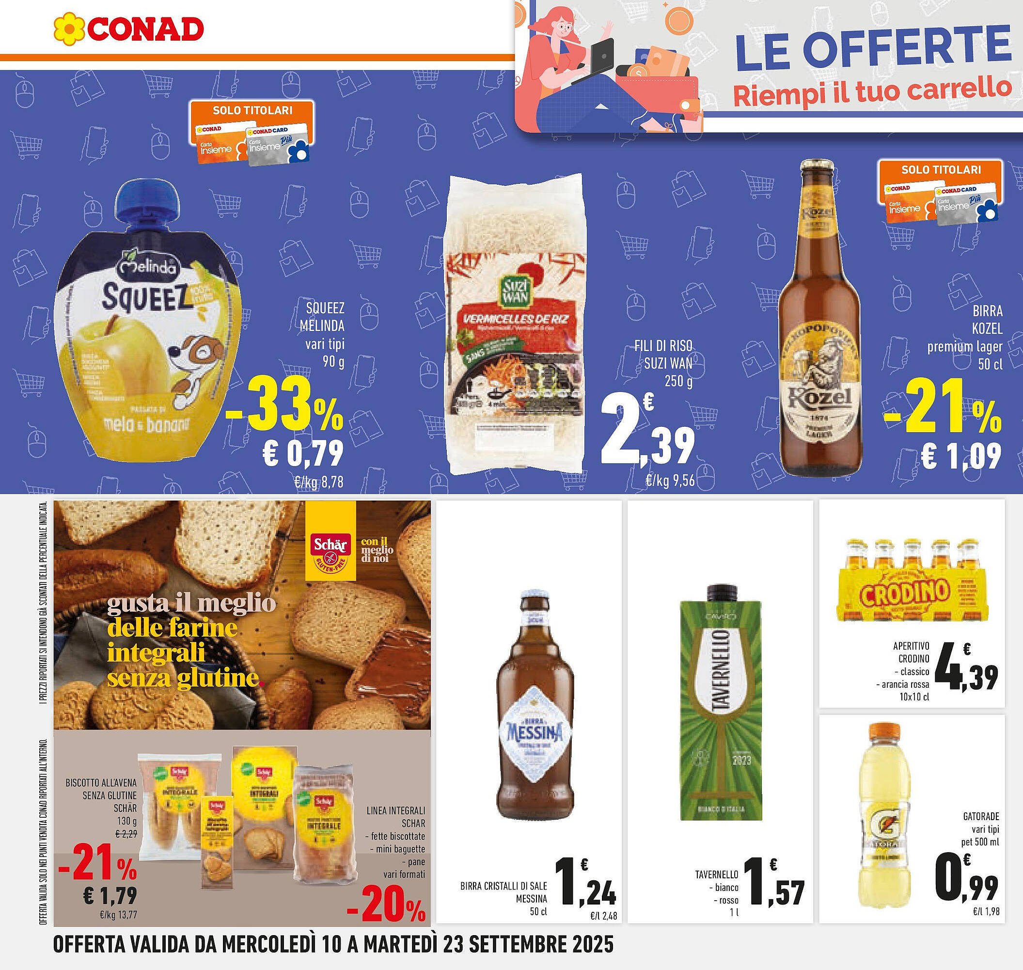 Volantino Conad (2025-09-09 - 2025-09-23)
