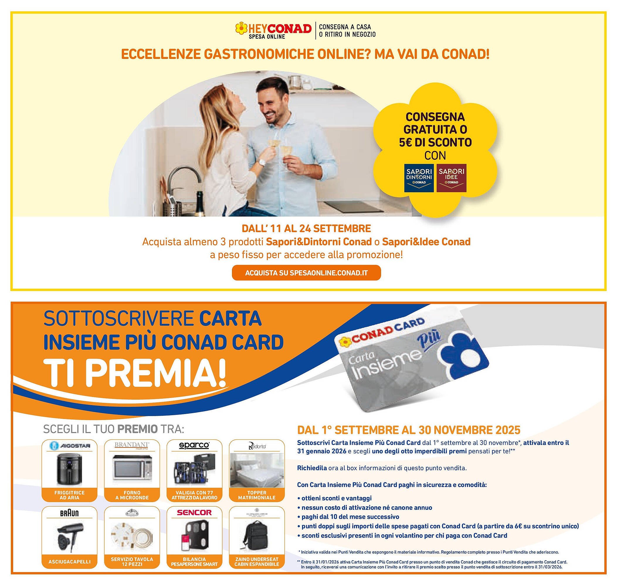 Volantino Conad (2025-09-09 - 2025-09-23)