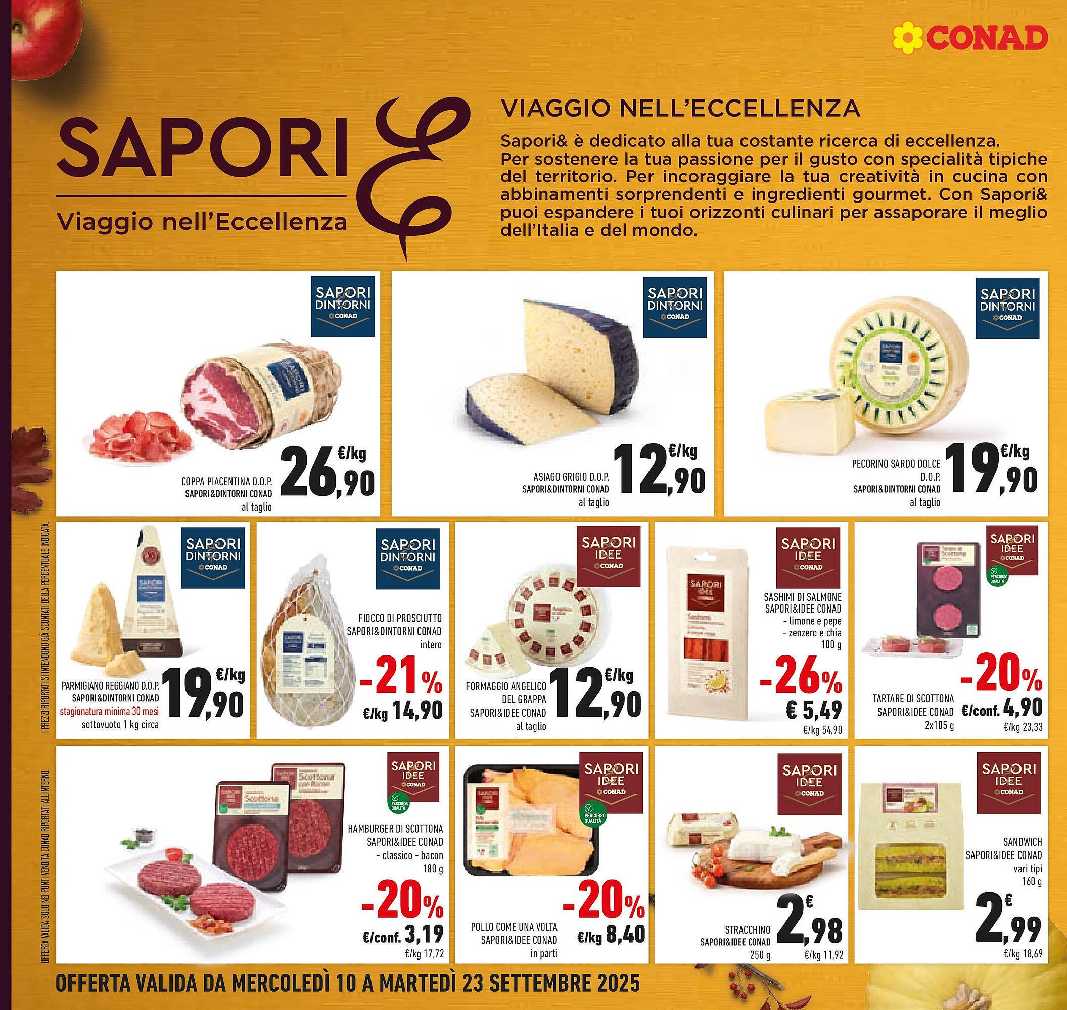 Volantino Conad (2025-09-09 - 2025-09-23)