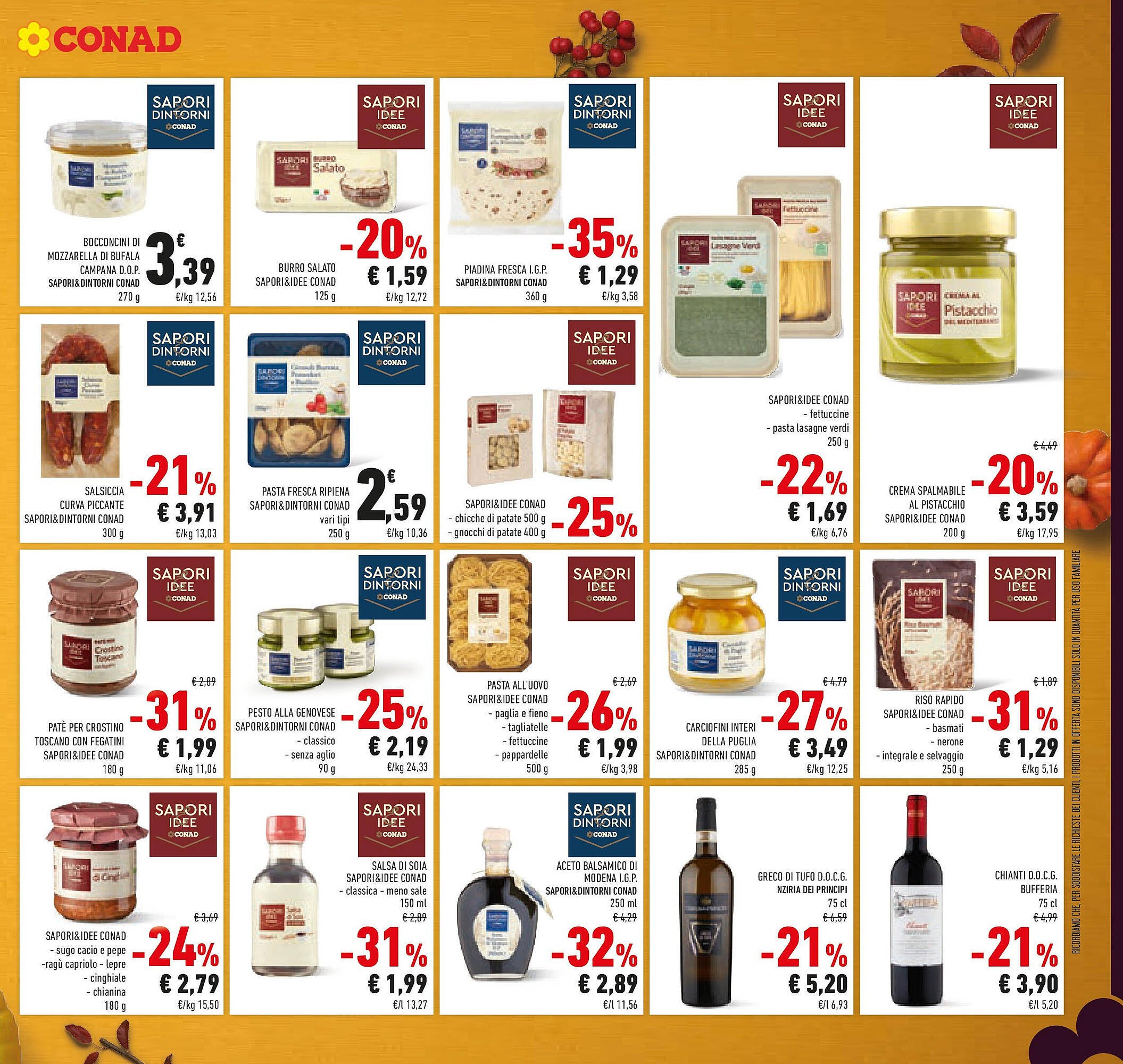 Volantino Conad (2025-09-09 - 2025-09-23)
