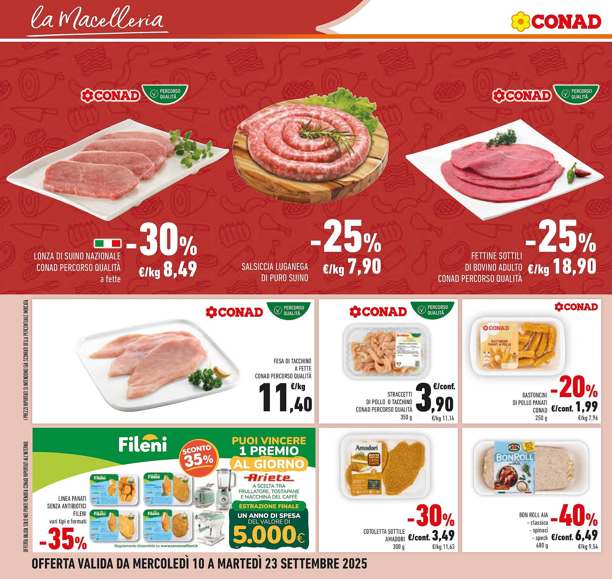 Volantino Conad (2025-09-09 - 2025-09-23)