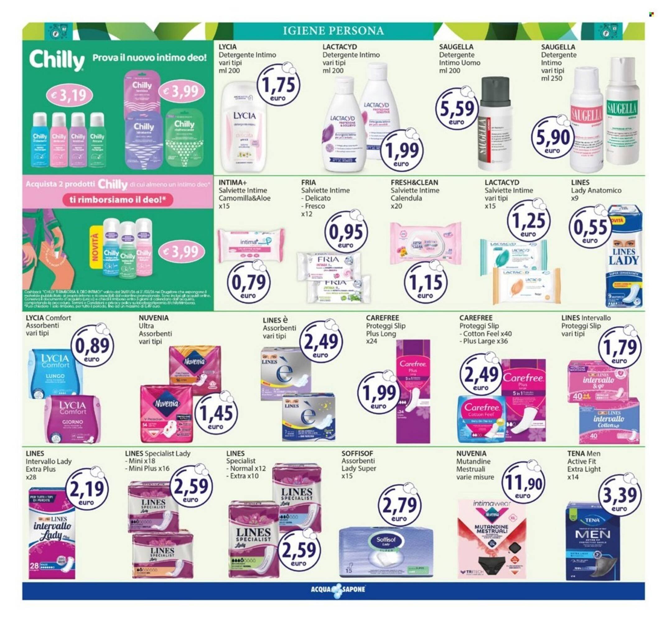 Volantino Acqua &amp; Sapone (2026-02-09 - 2026-02-22)