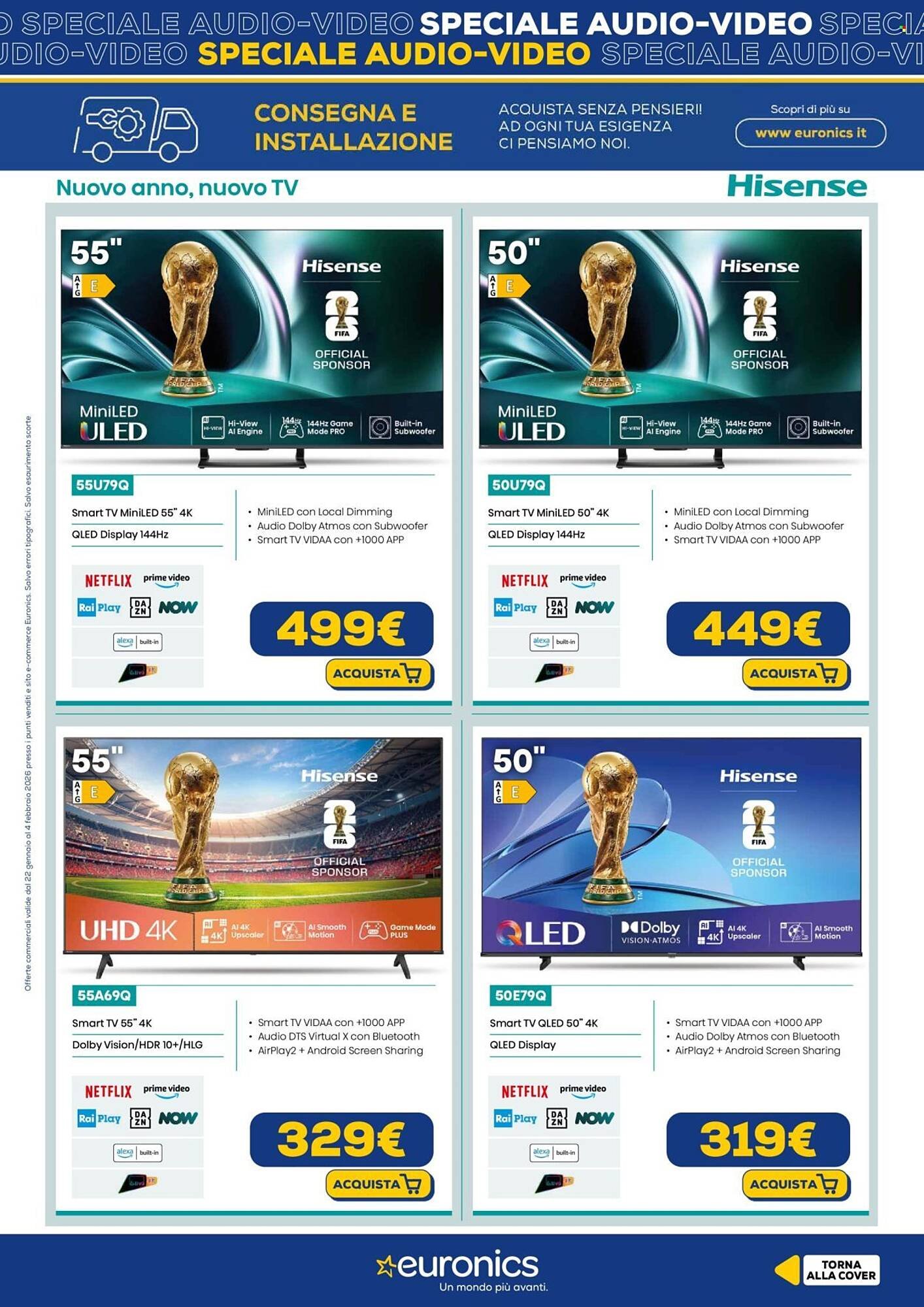 Volantino Euronics (2026-01-22 - 2026-02-04)
