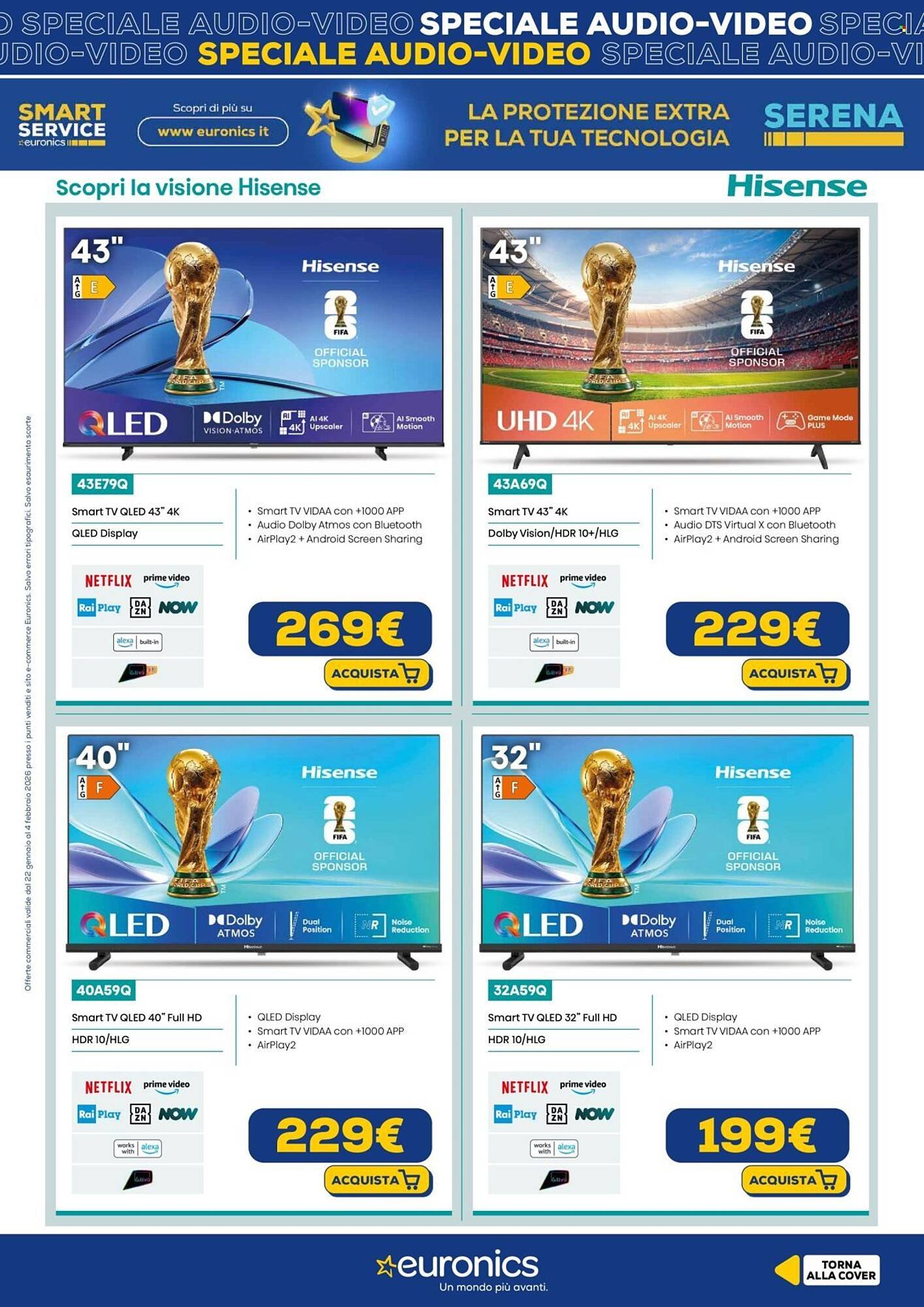 Volantino Euronics (2026-01-22 - 2026-02-04)