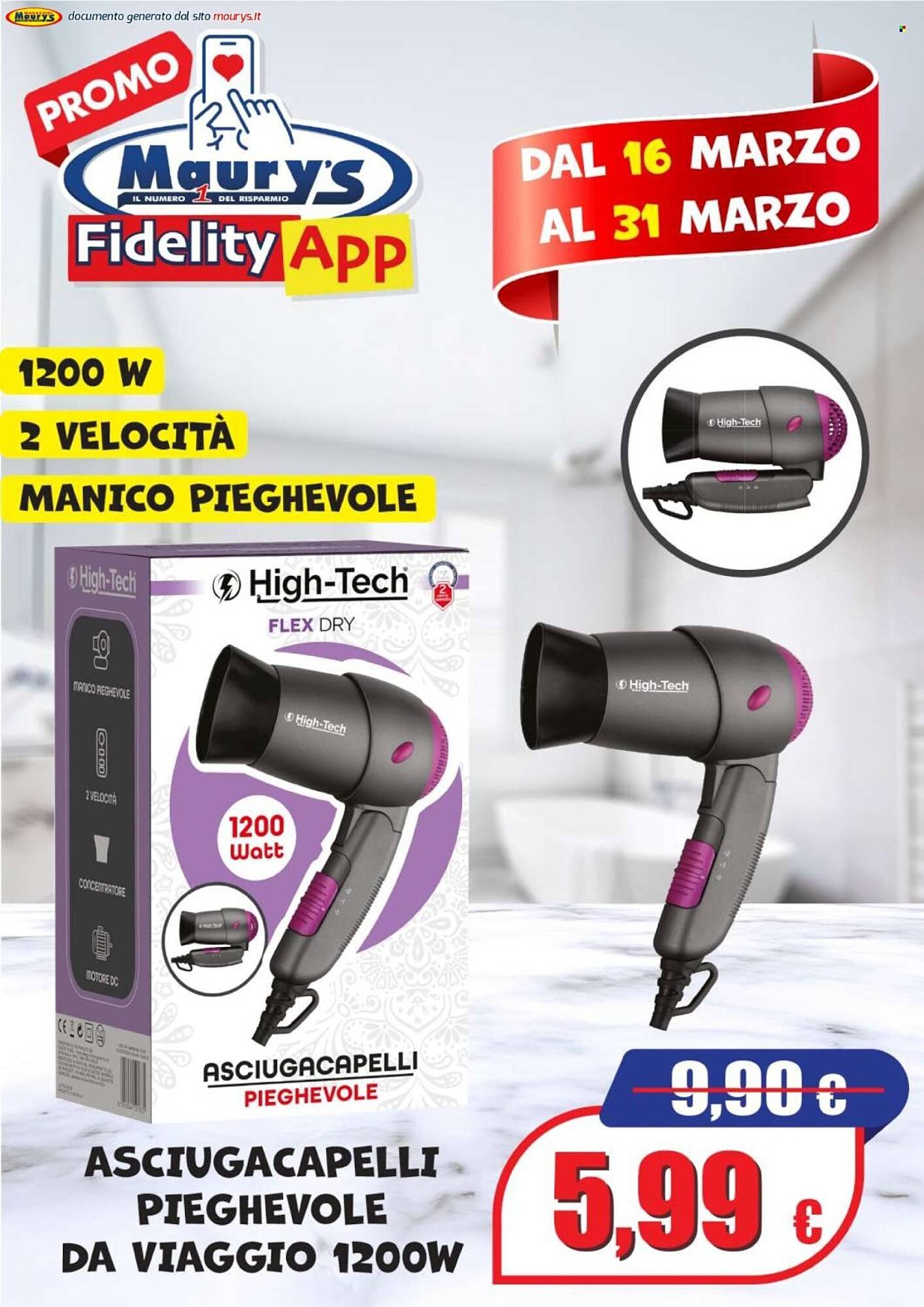 Volantino Maury's (2026-03-16 - 2026-03-31)