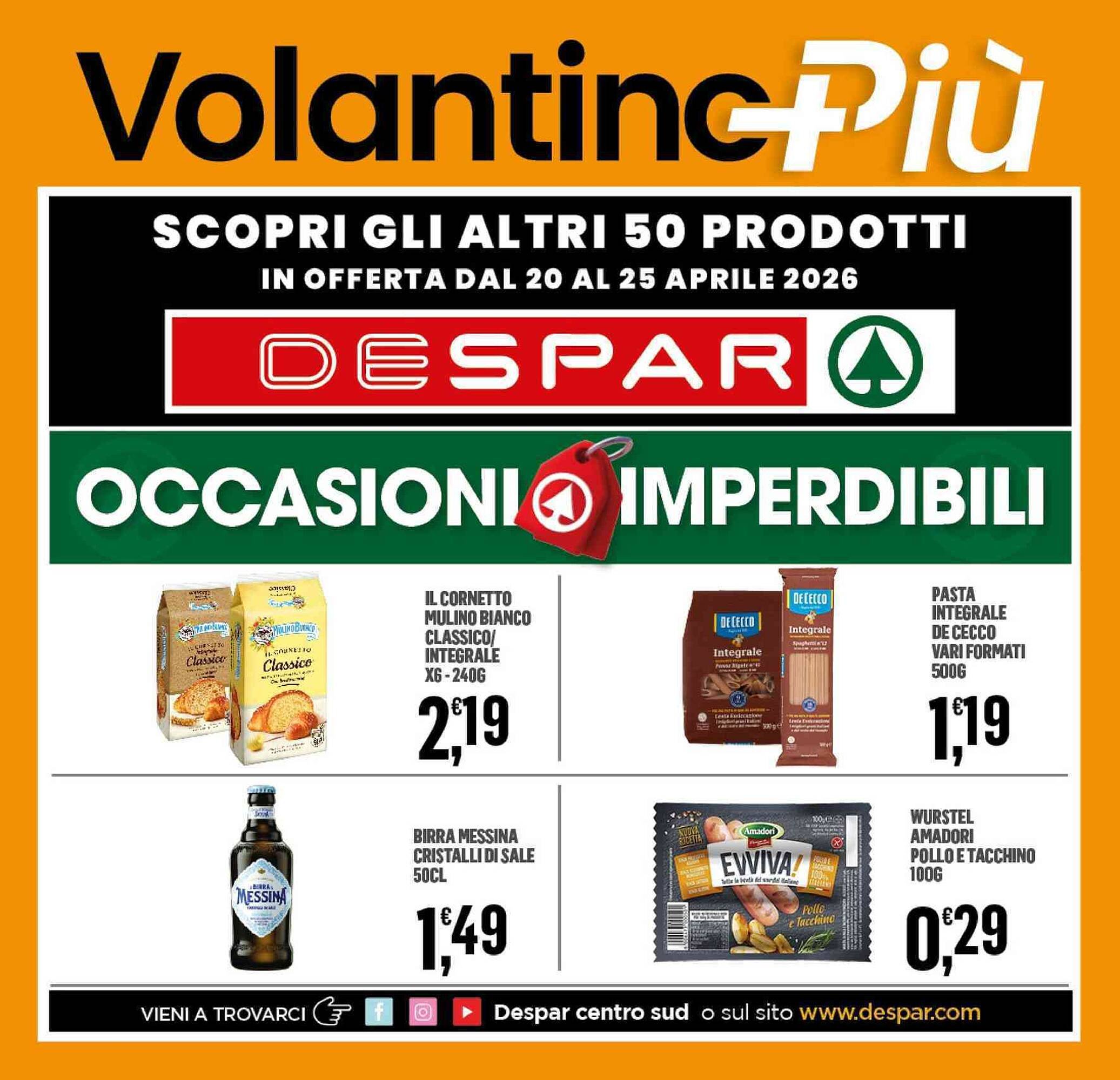 Volantino Despar (2026-04-20 - 2026-04-25)