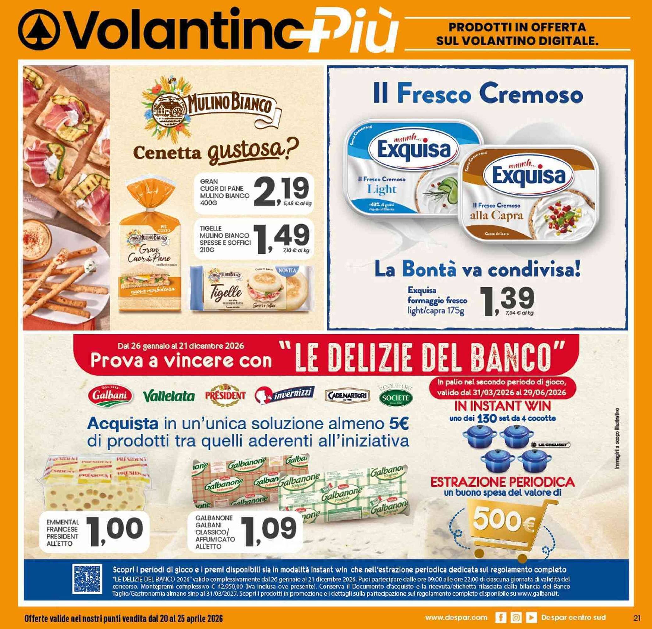 Volantino Despar (2026-04-20 - 2026-04-25)