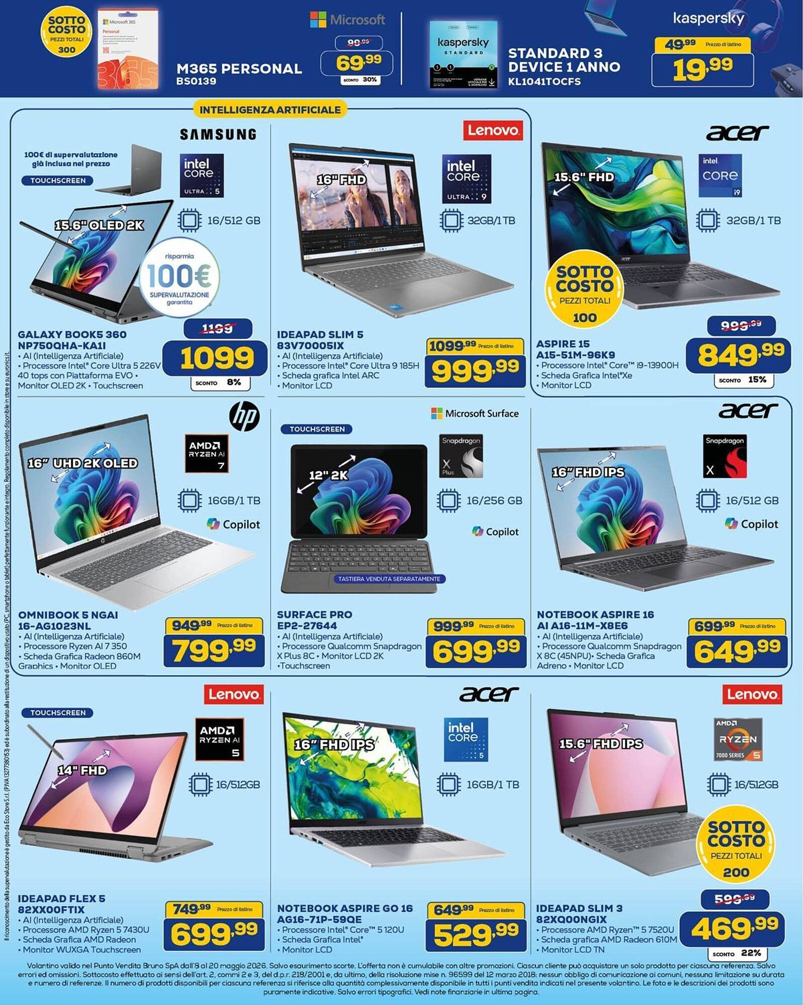 Volantino Euronics (2026-05-08 - 2026-05-20)