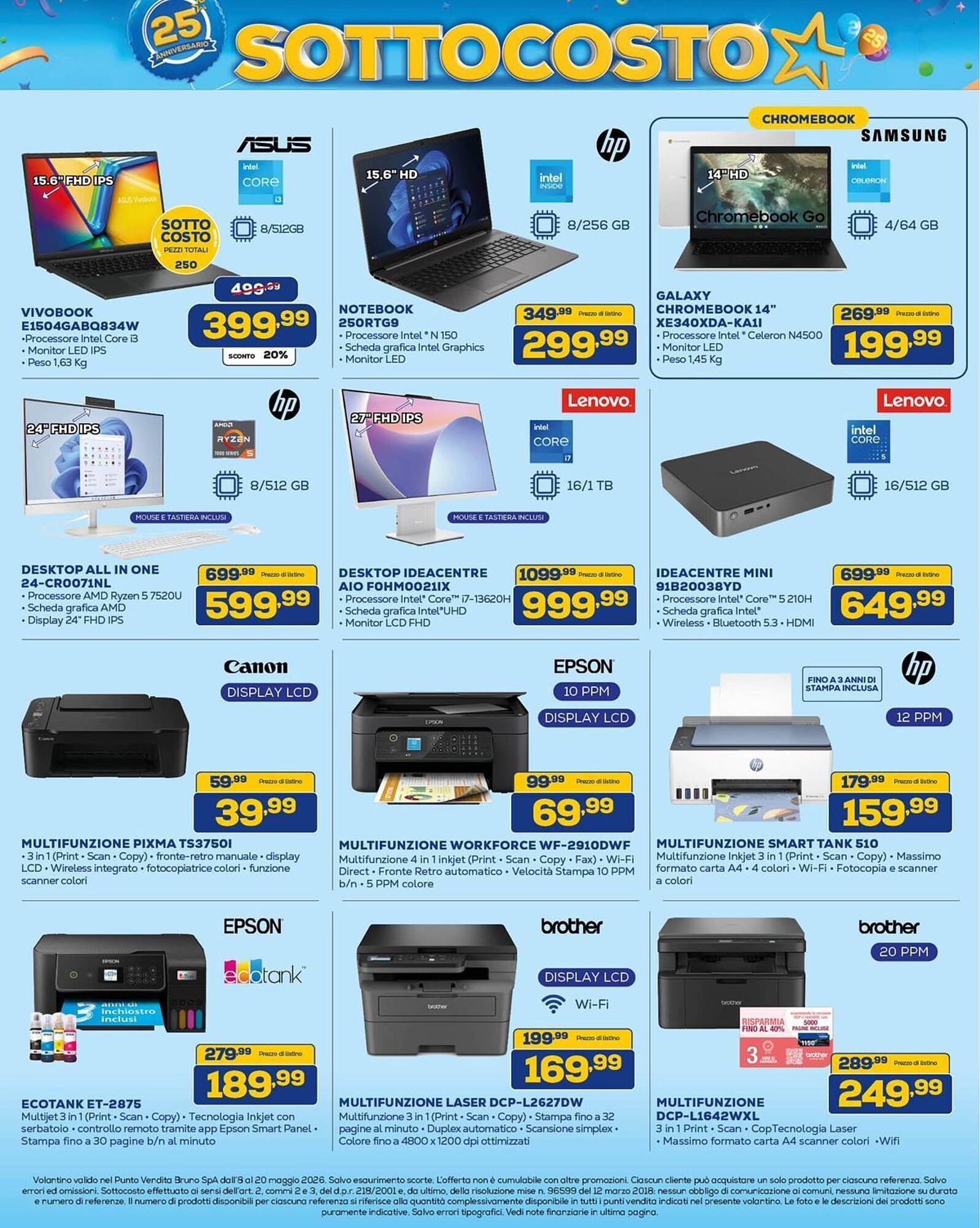 Volantino Euronics (2026-05-08 - 2026-05-20)