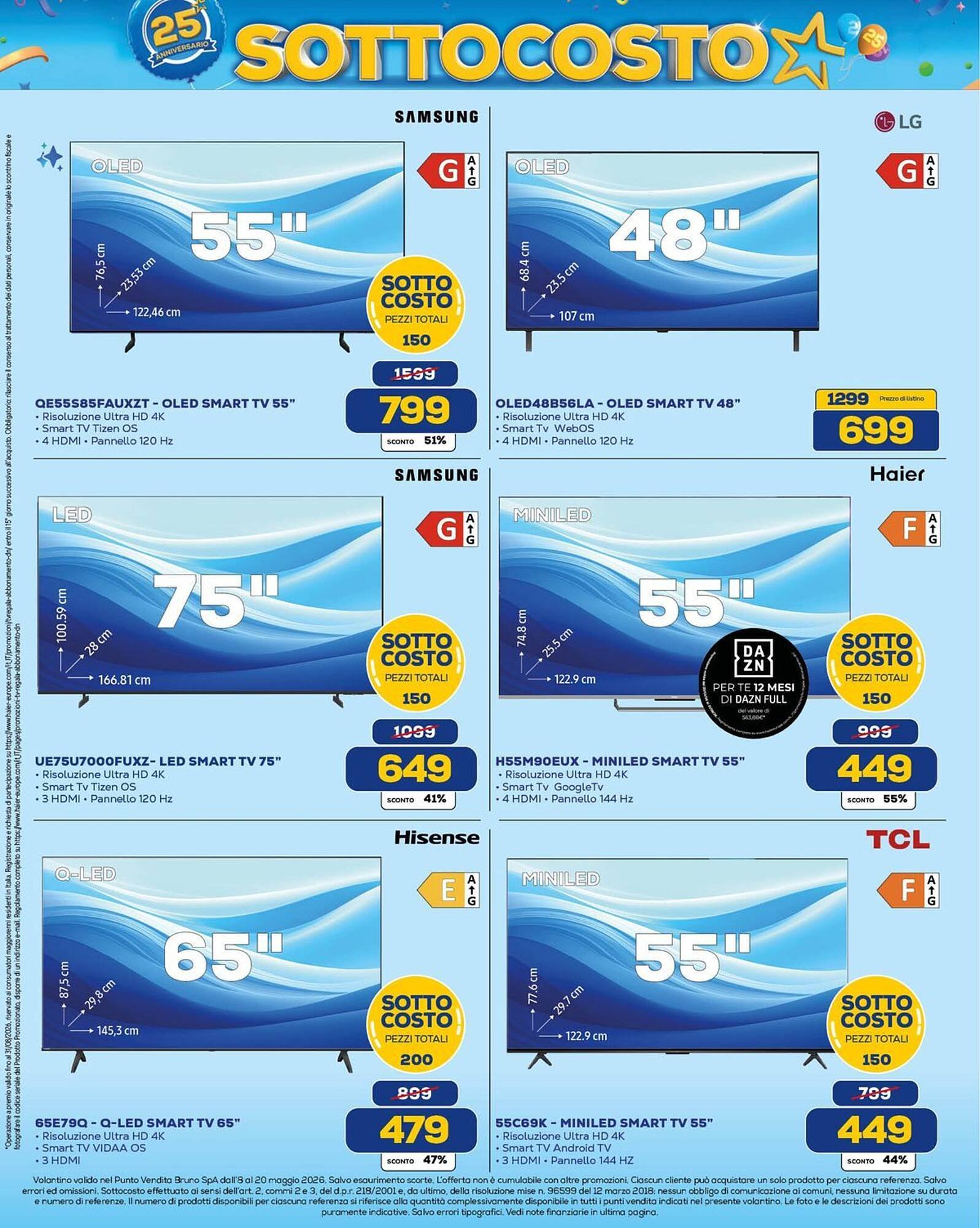 Volantino Euronics (2026-05-08 - 2026-05-20)