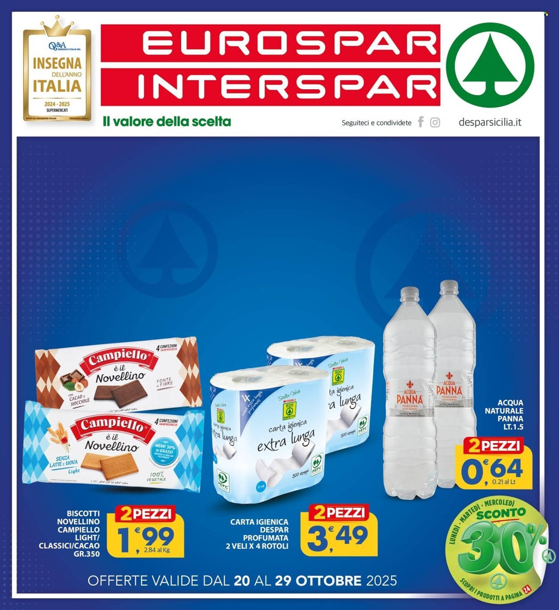 Volantino Eurospar (2025-10-20 - 2025-10-29)