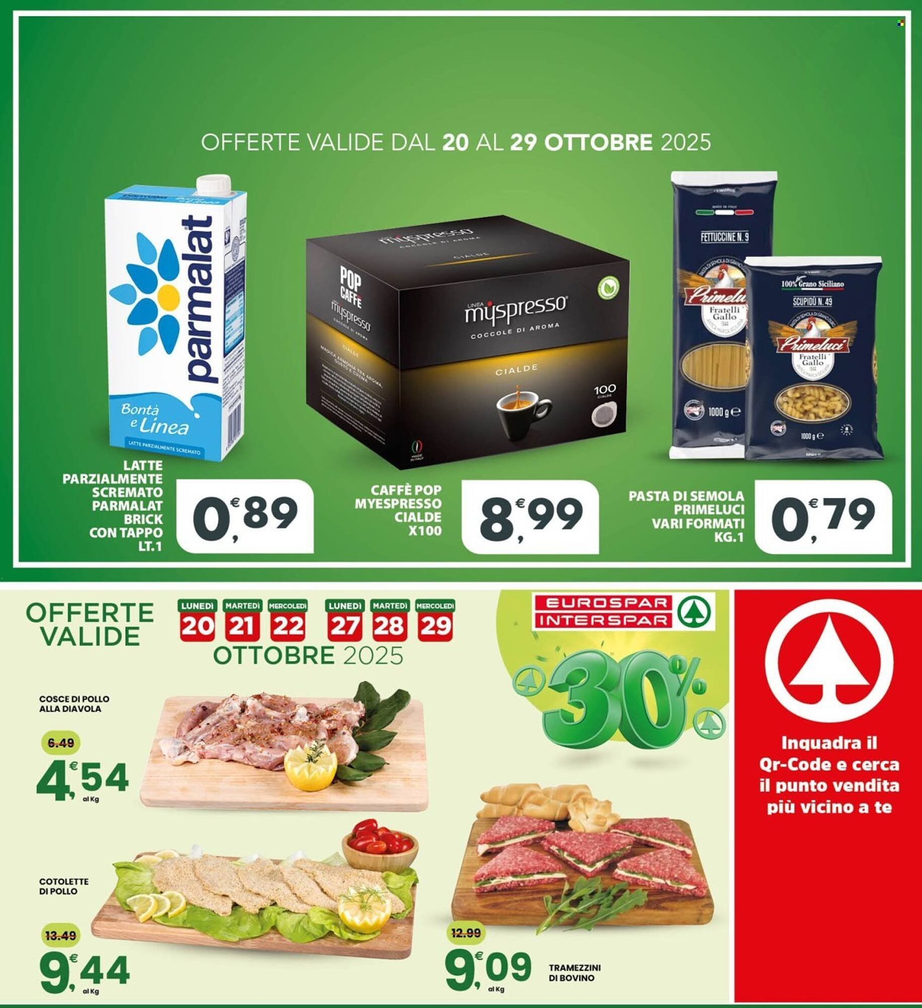 Volantino Eurospar (2025-10-20 - 2025-10-29)