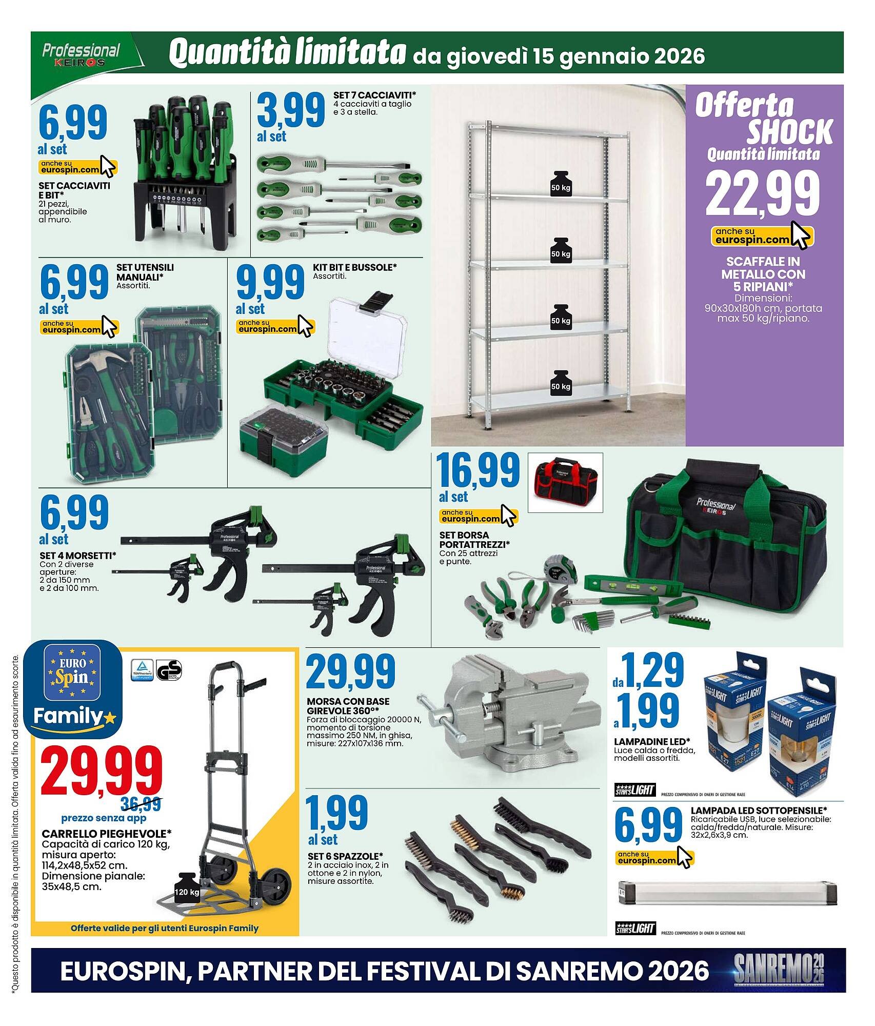 Volantino Eurospin (2026-01-15 - 2026-01-25)