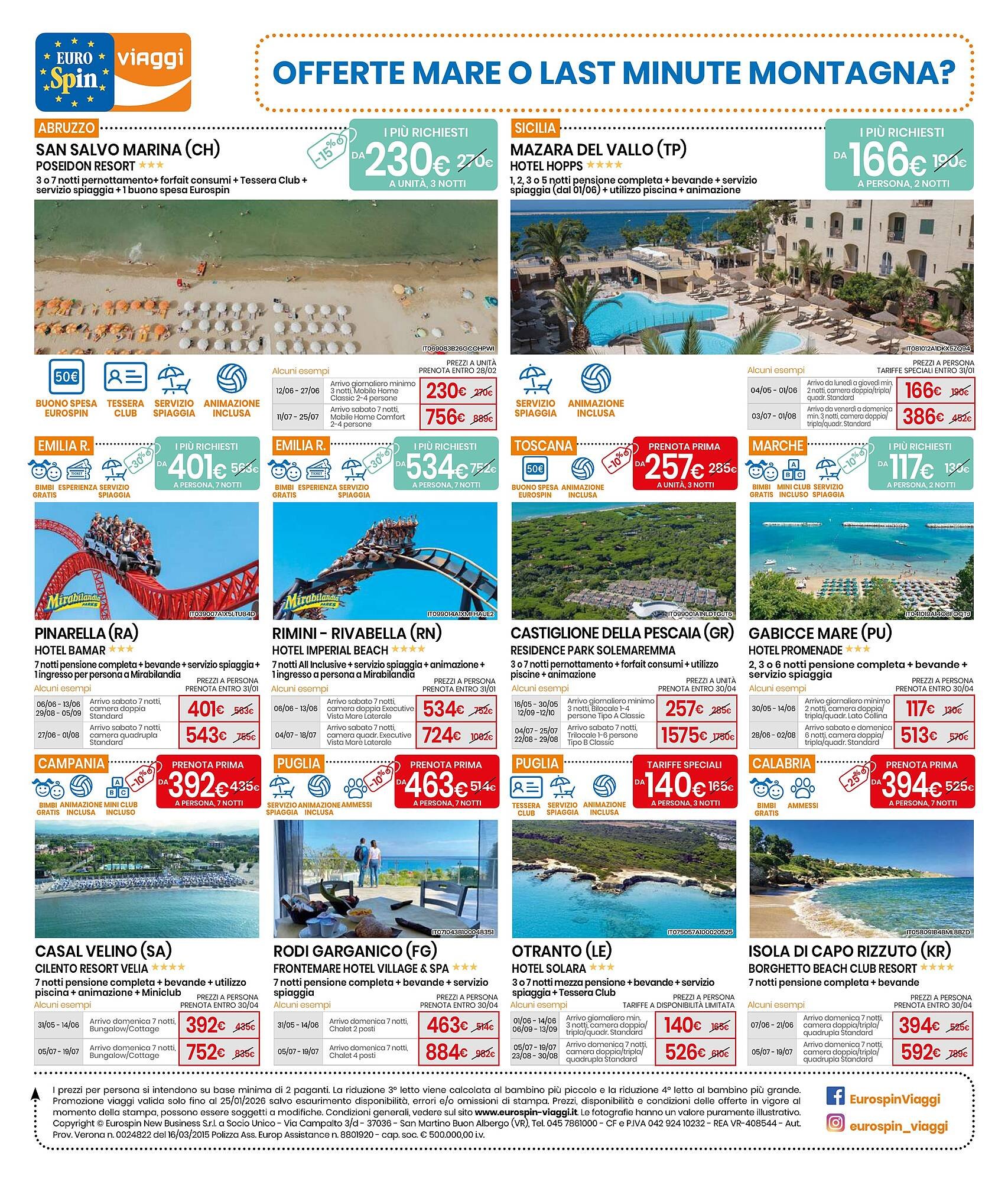 Volantino Eurospin (2026-01-15 - 2026-01-25)