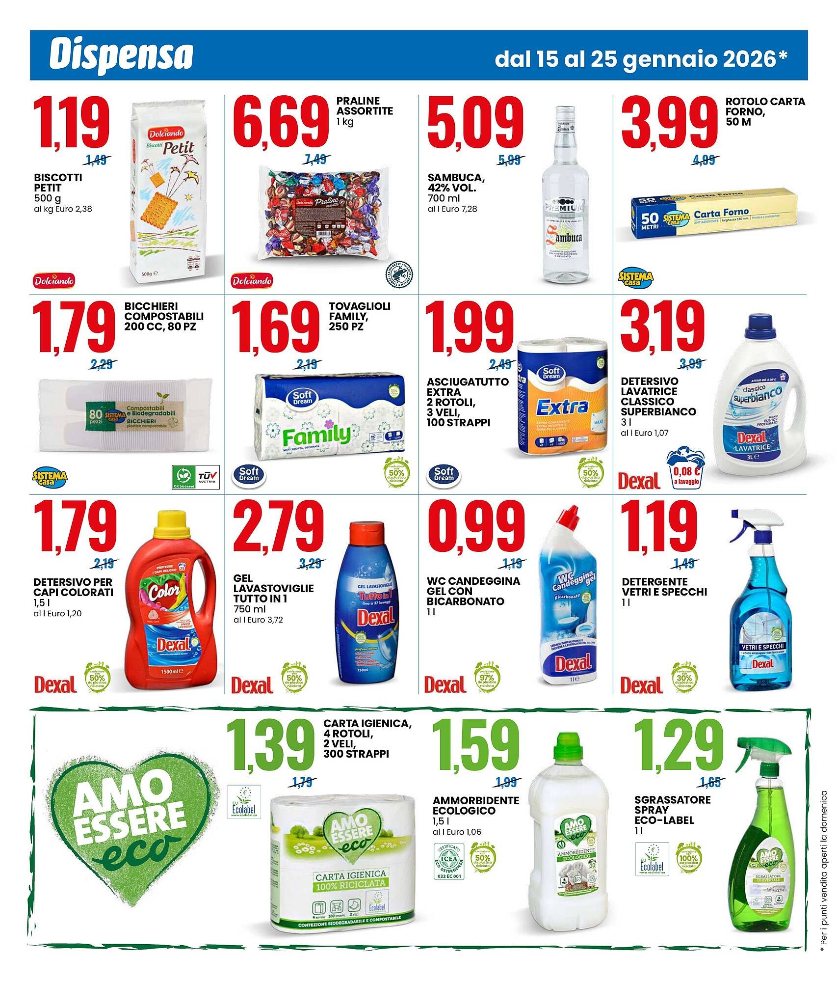 Volantino Eurospin (2026-01-15 - 2026-01-25)
