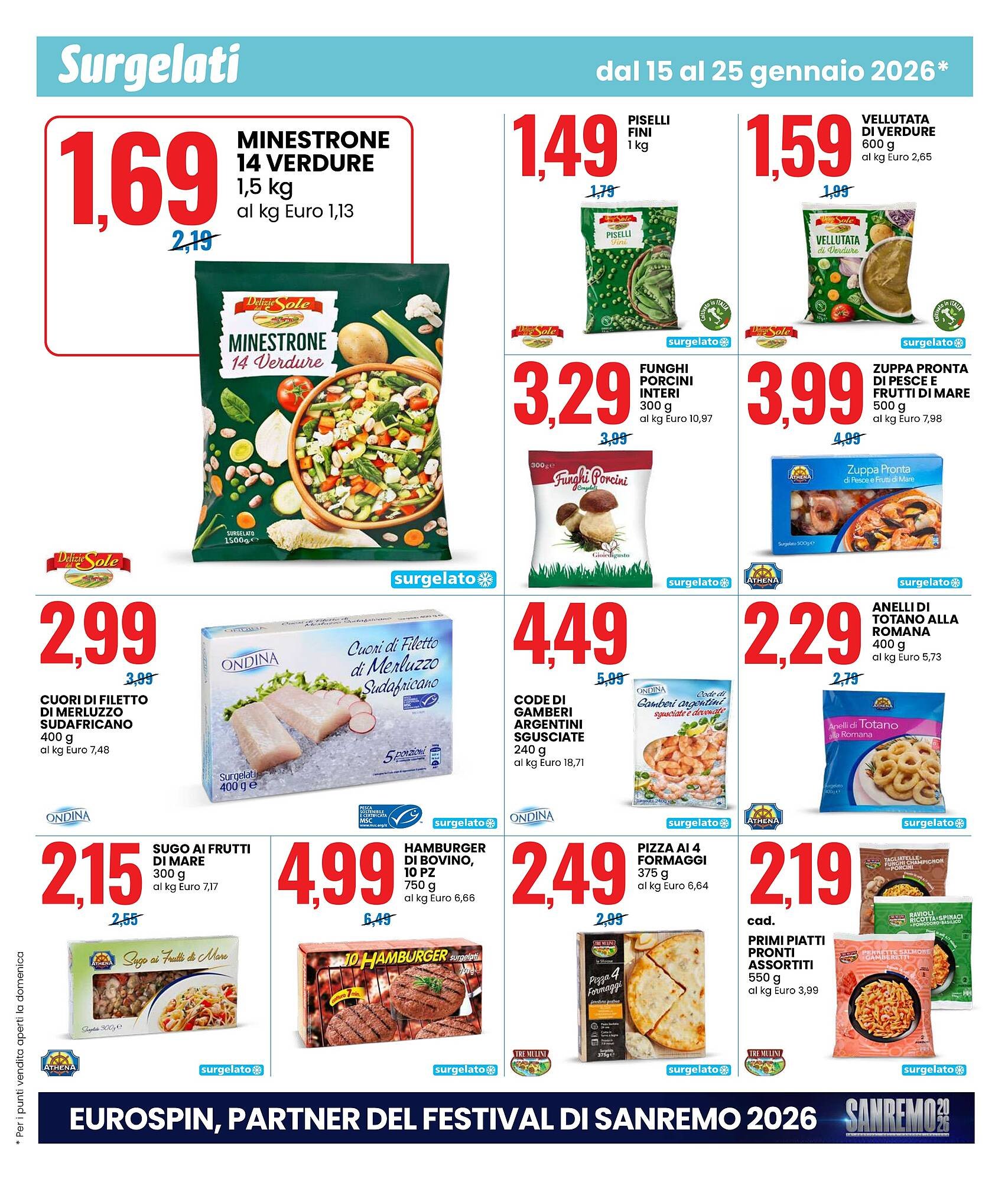 Volantino Eurospin (2026-01-15 - 2026-01-25)