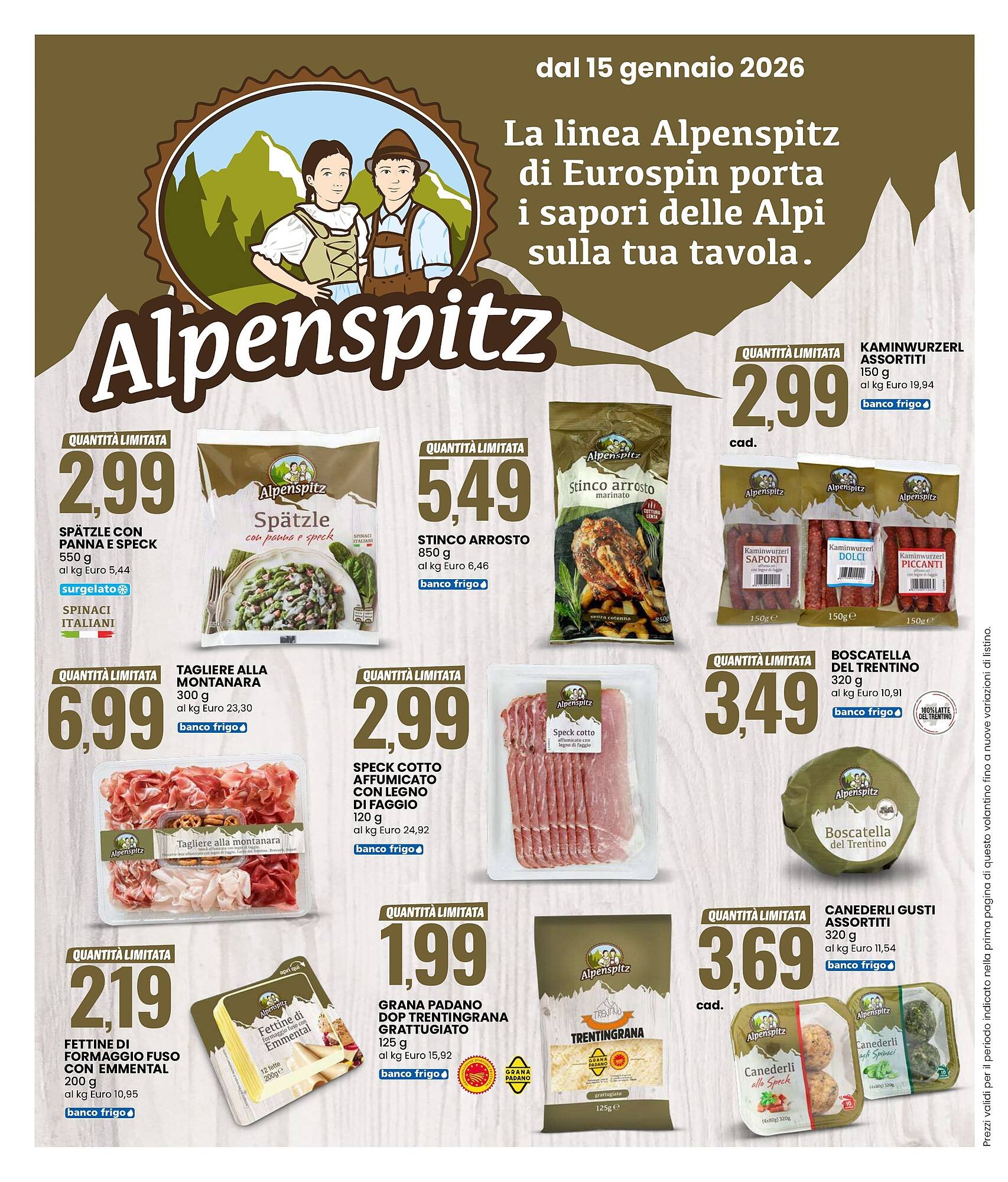 Volantino Eurospin (2026-01-15 - 2026-01-25)