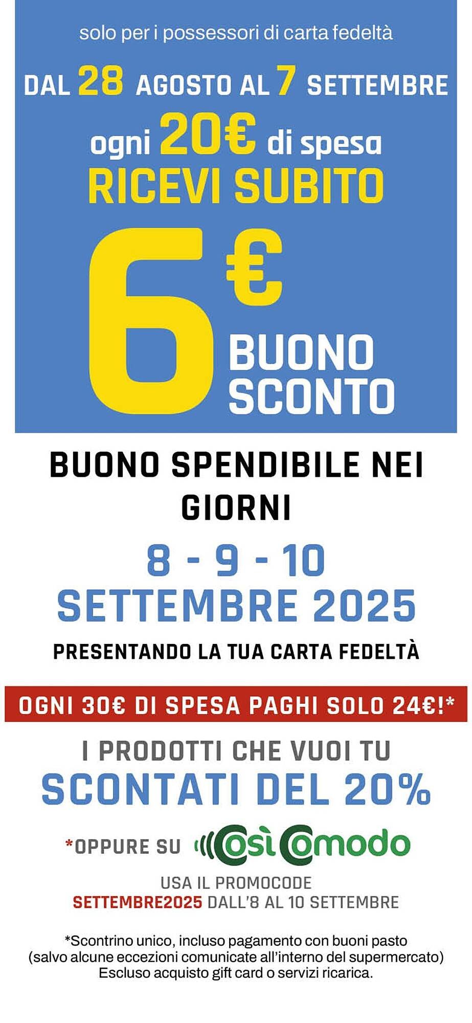 Volantino Supermercati Dok (2025-08-28 - 2025-09-07)