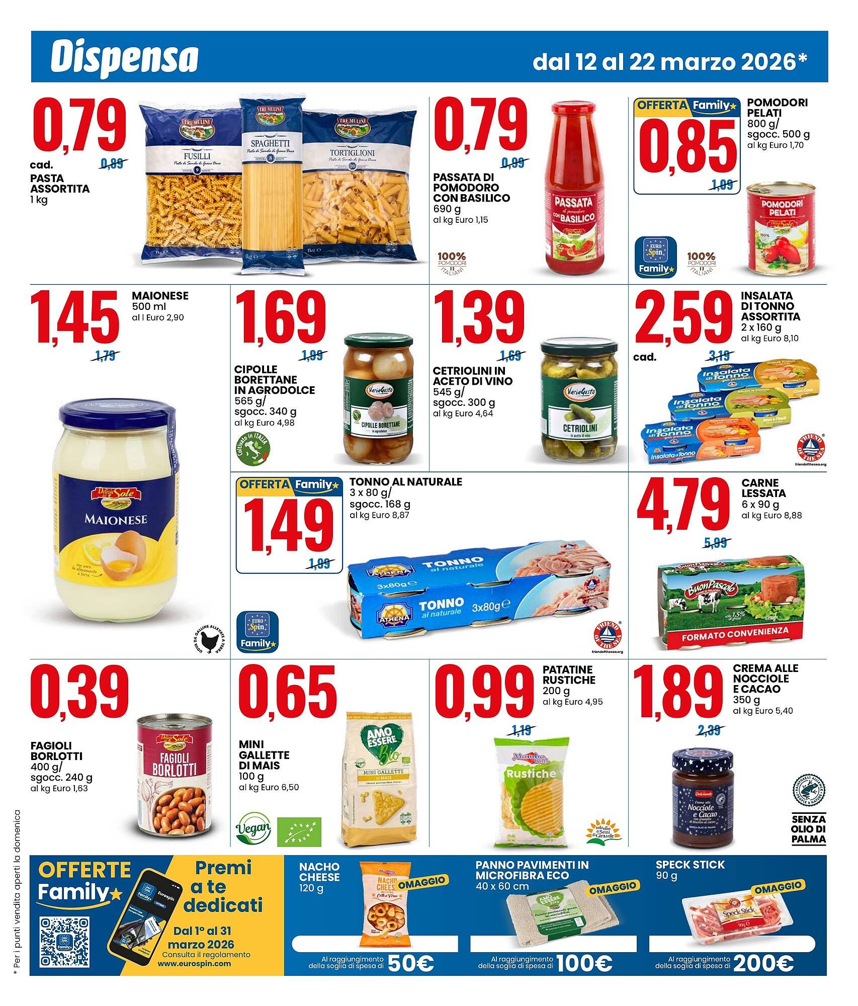 Volantino Eurospin (2026-03-12 - 2026-03-22)
