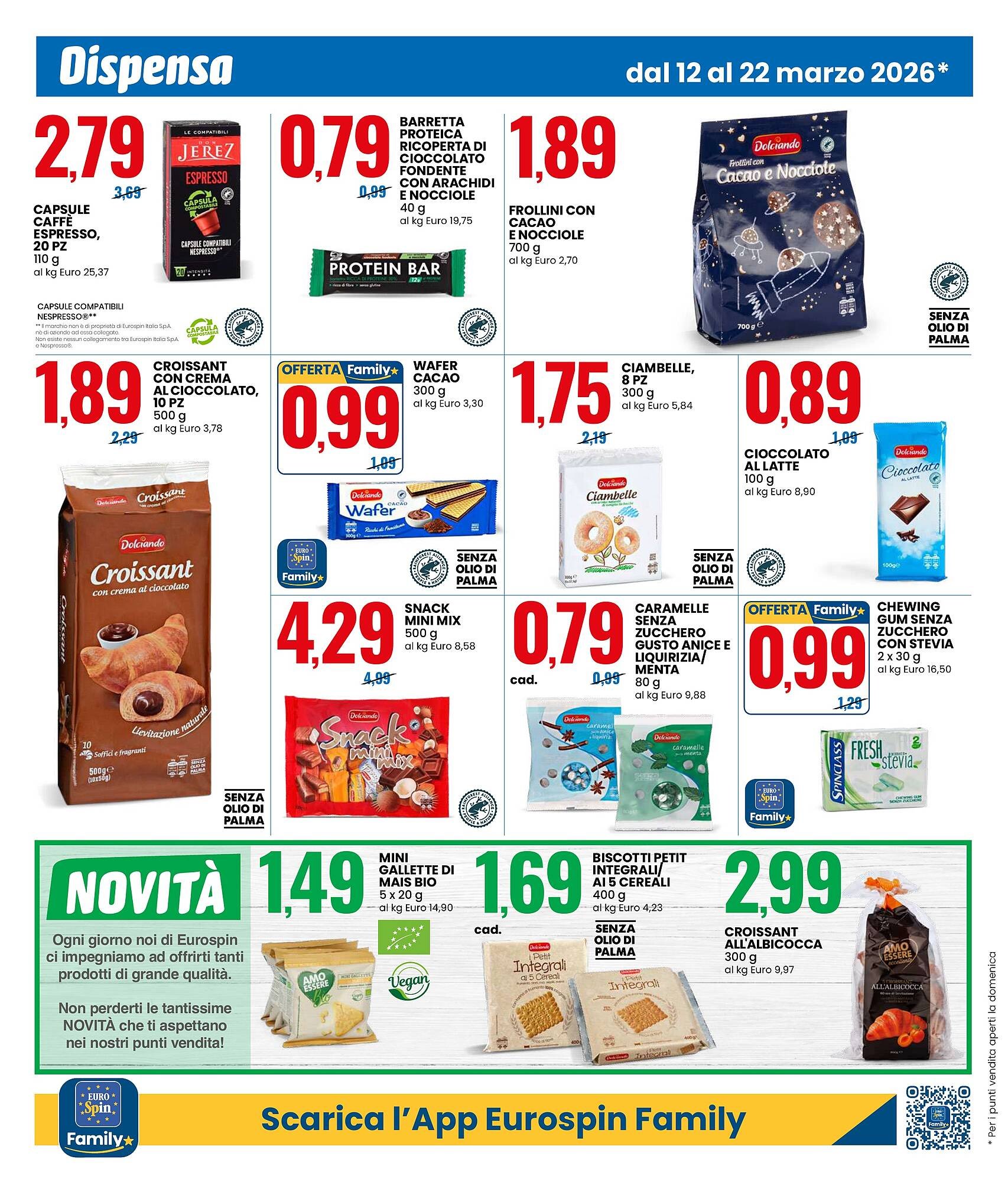 Volantino Eurospin (2026-03-12 - 2026-03-22)