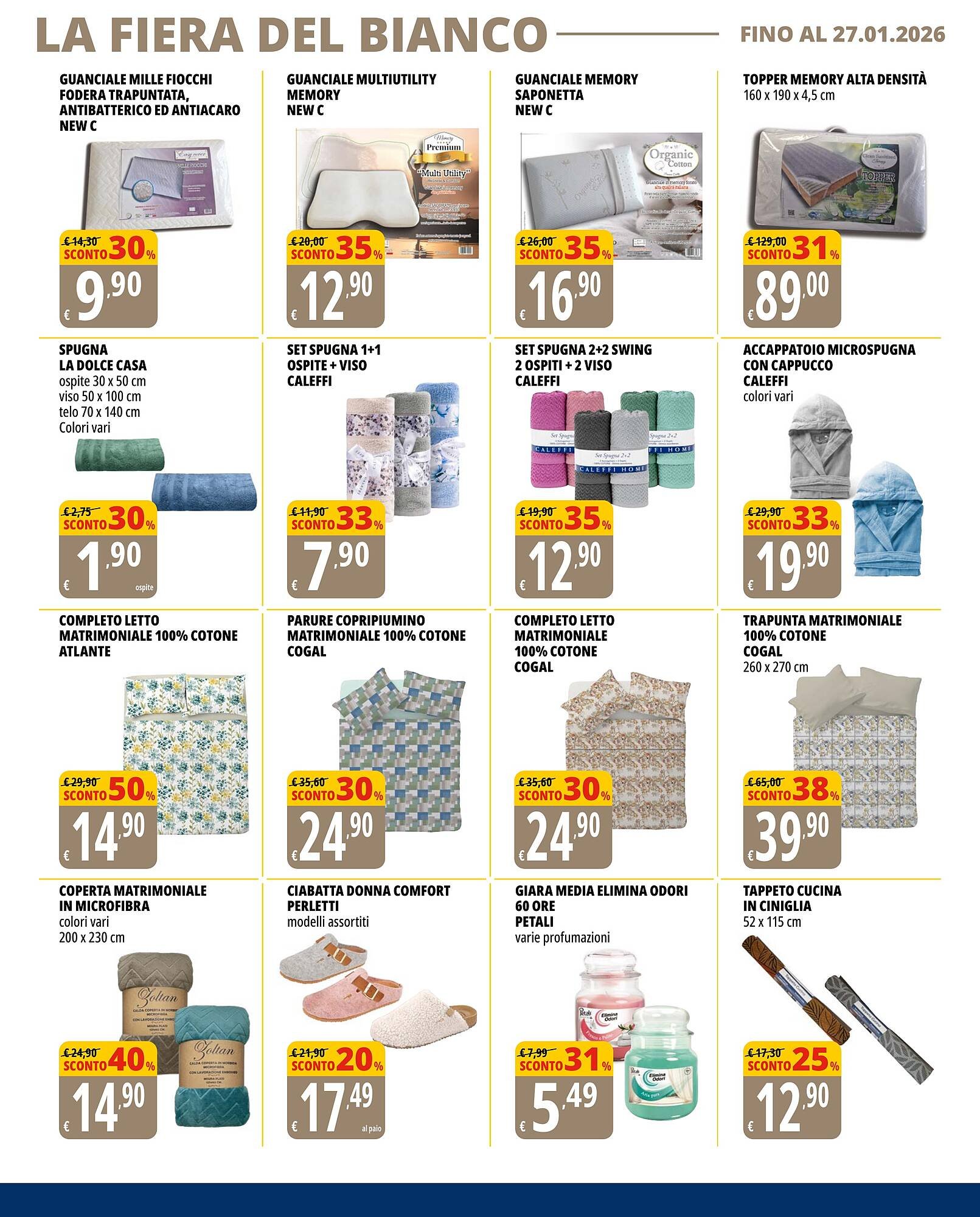 Volantino Tigros (2025-12-30 - 2026-01-13)