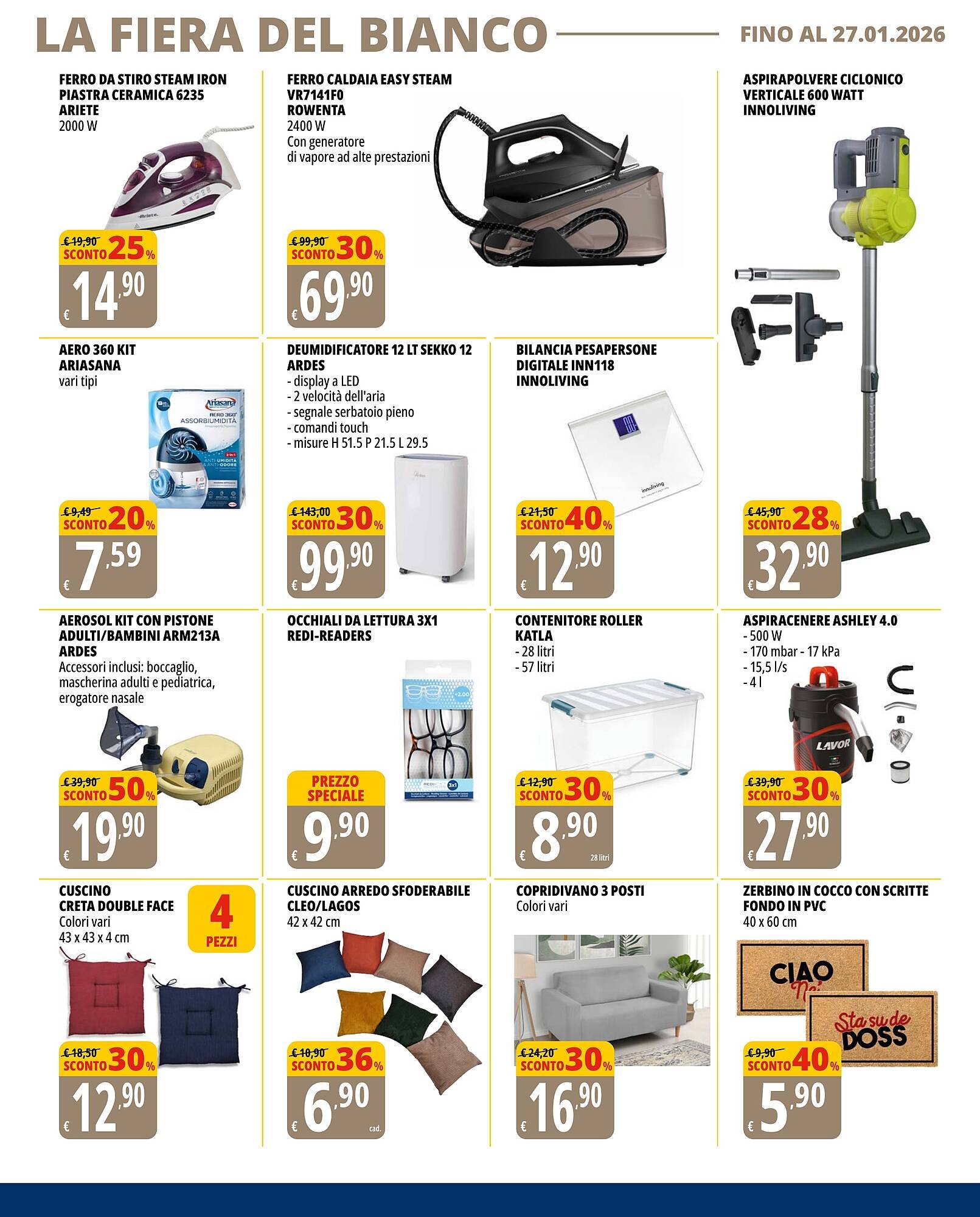 Volantino Tigros (2025-12-30 - 2026-01-13)