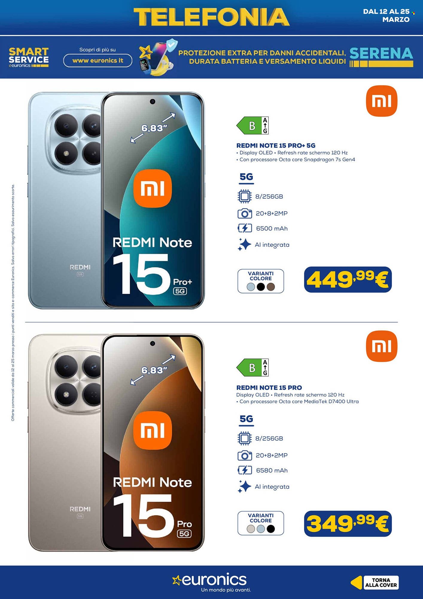 Volantino Euronics (2026-03-12 - 2026-03-25)