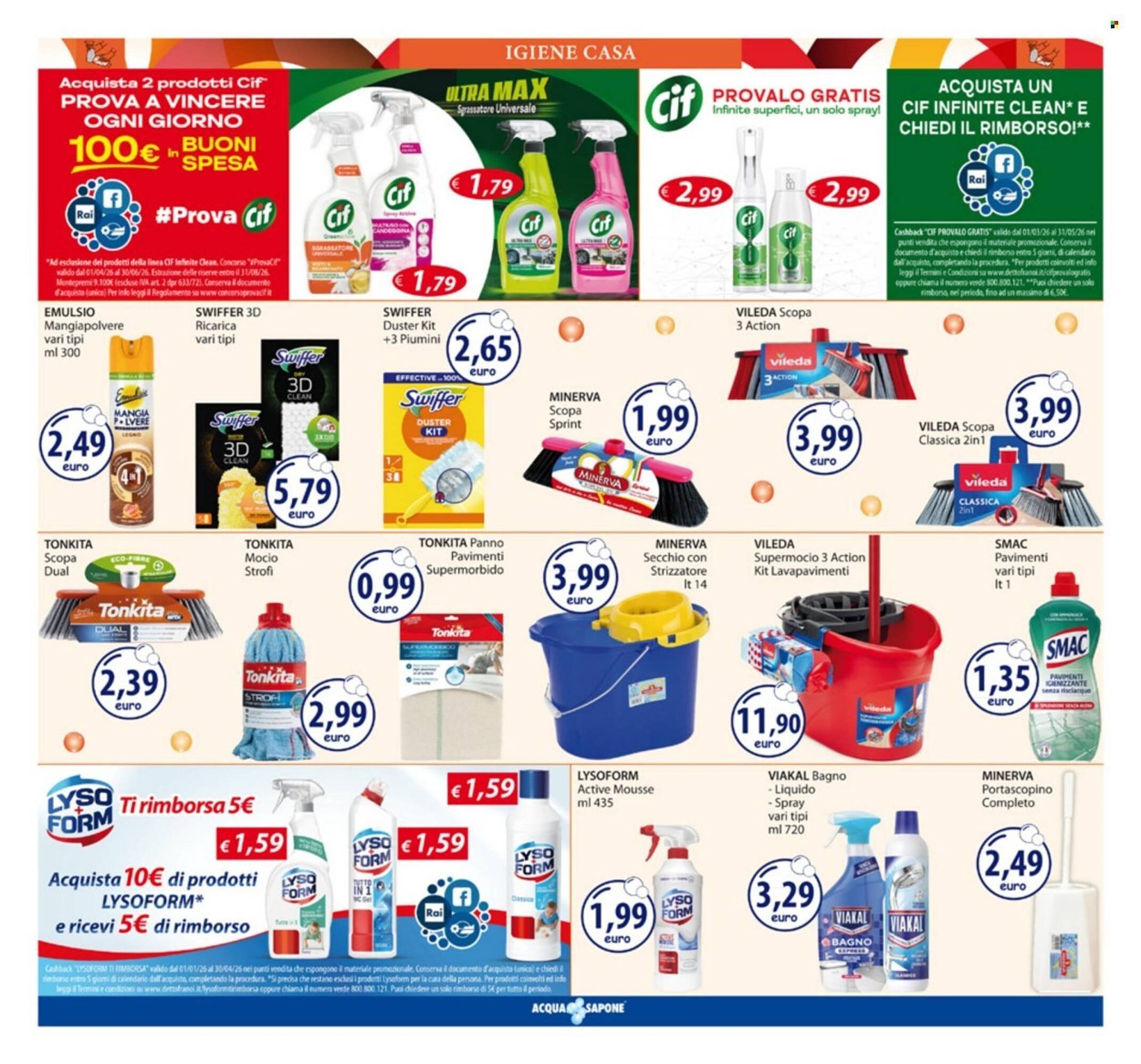 Volantino Acqua &amp; Sapone (2026-04-07 - 2026-04-19)